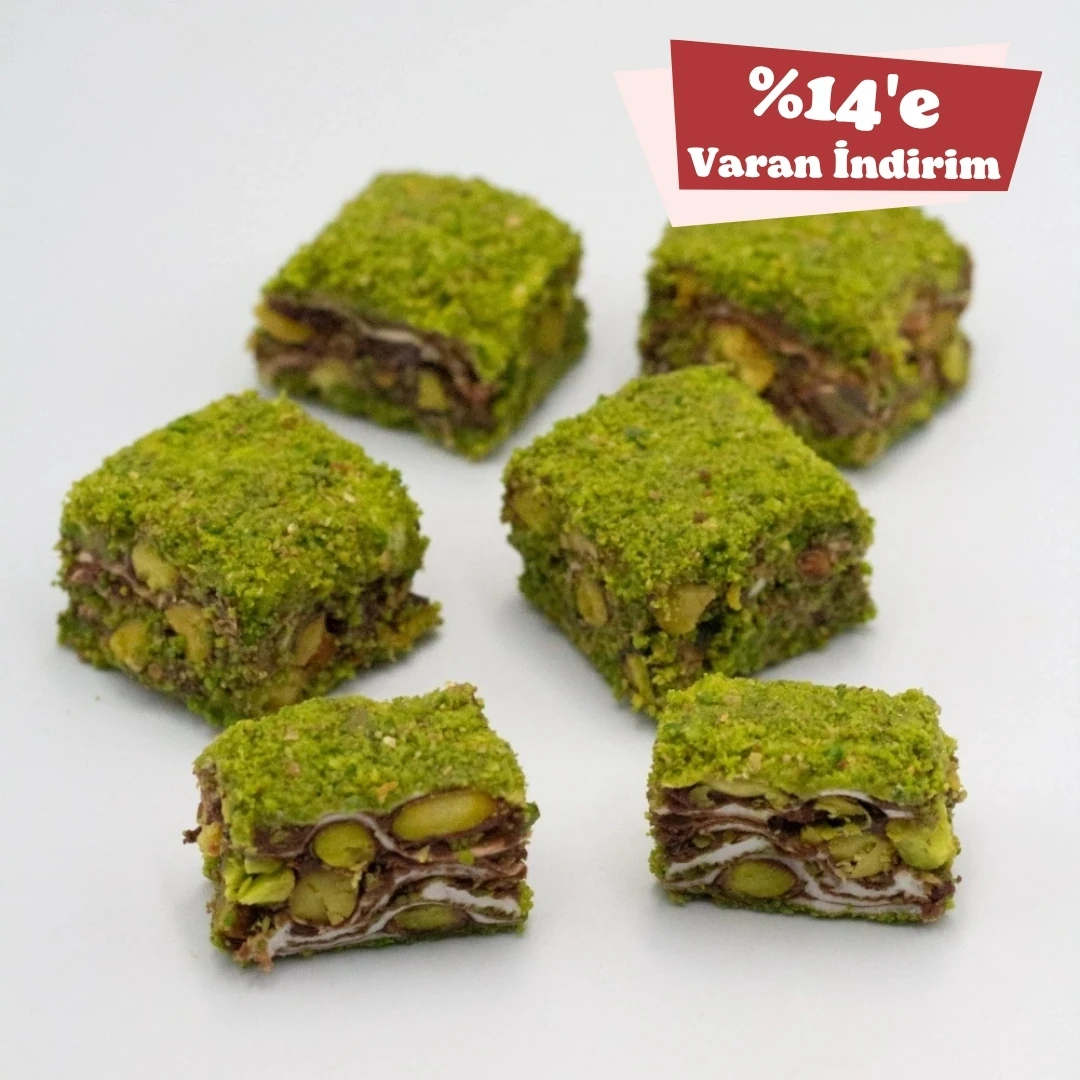 Özel Toz Fıstıklı Baklava Lokum