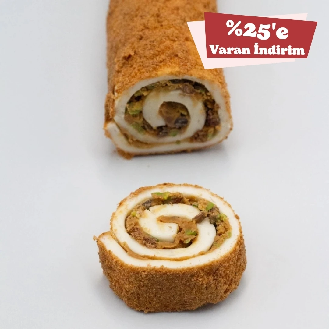 Lotus Kremalı Fıstıklı Sarma Lokum