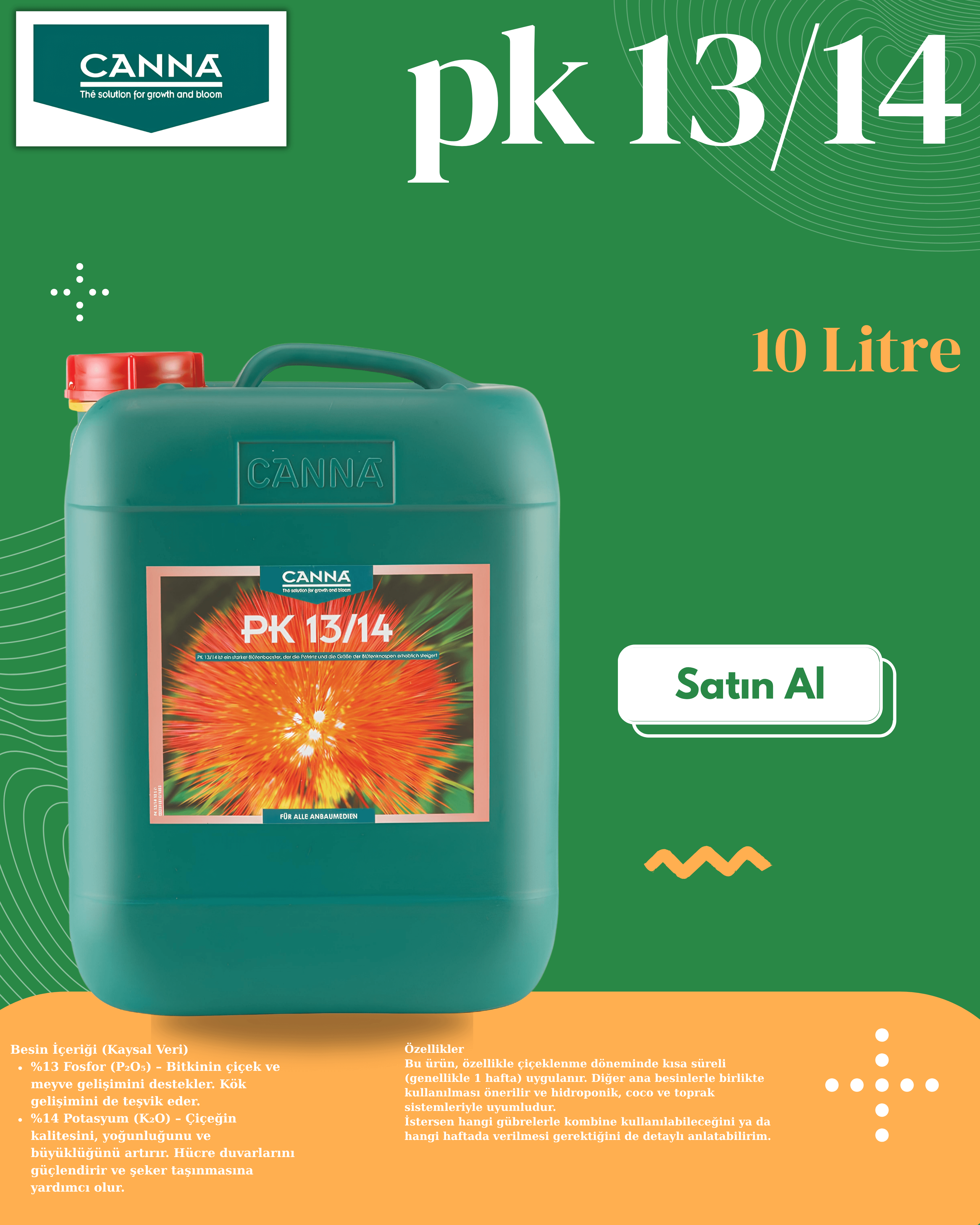 PK 13/14 Bloom Booster 10 Litre