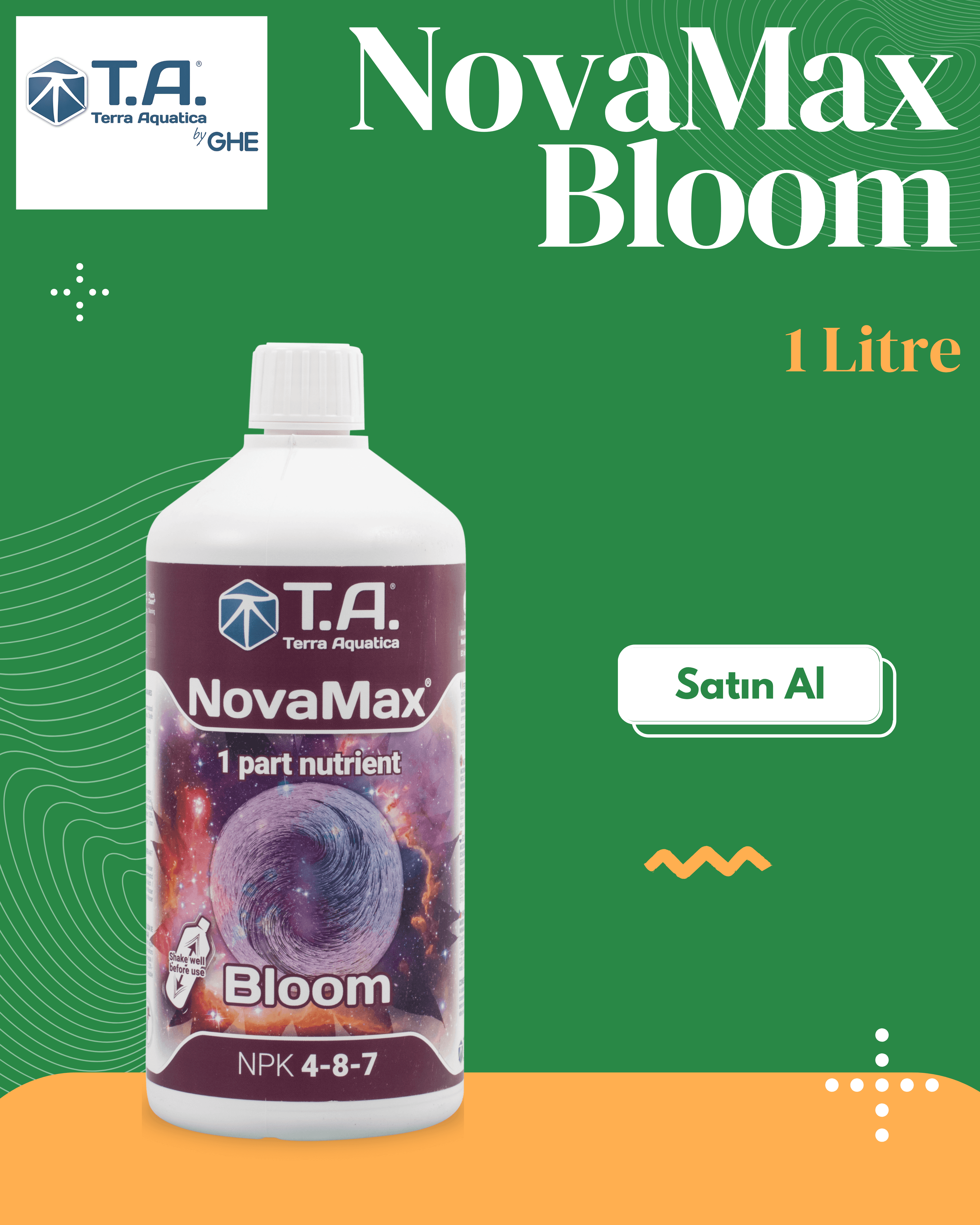T.A (GHE) - NovaMax Bloom 1 Litre
