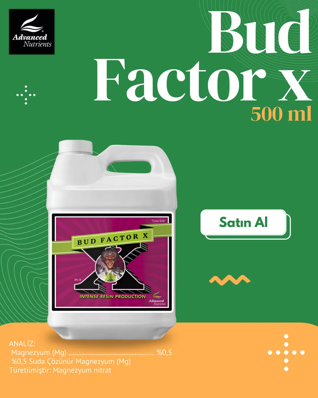 Advanced Nutrients Bud Factor X 500 mL
