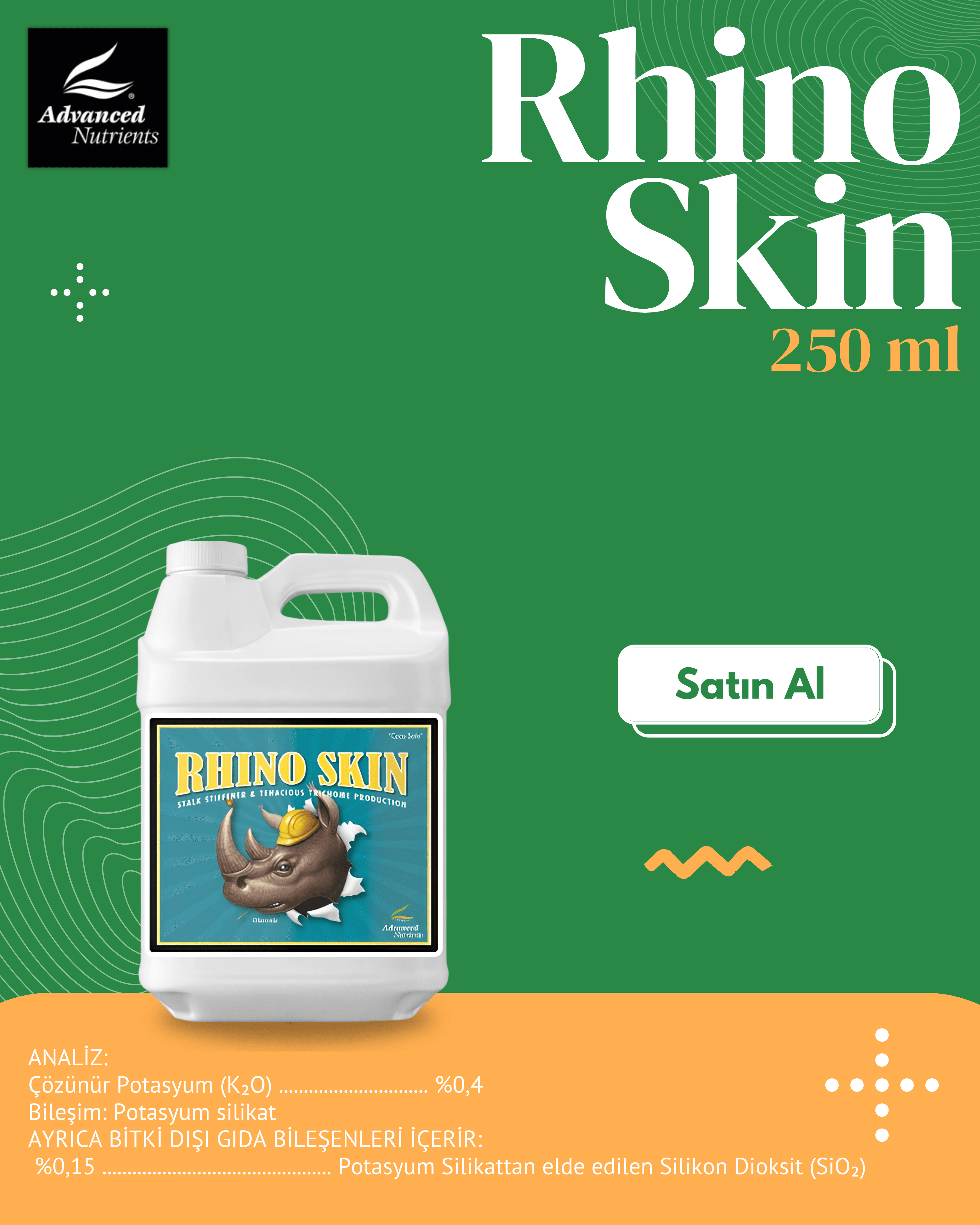 Advanced Nutrients Rhino Skin 250 mL