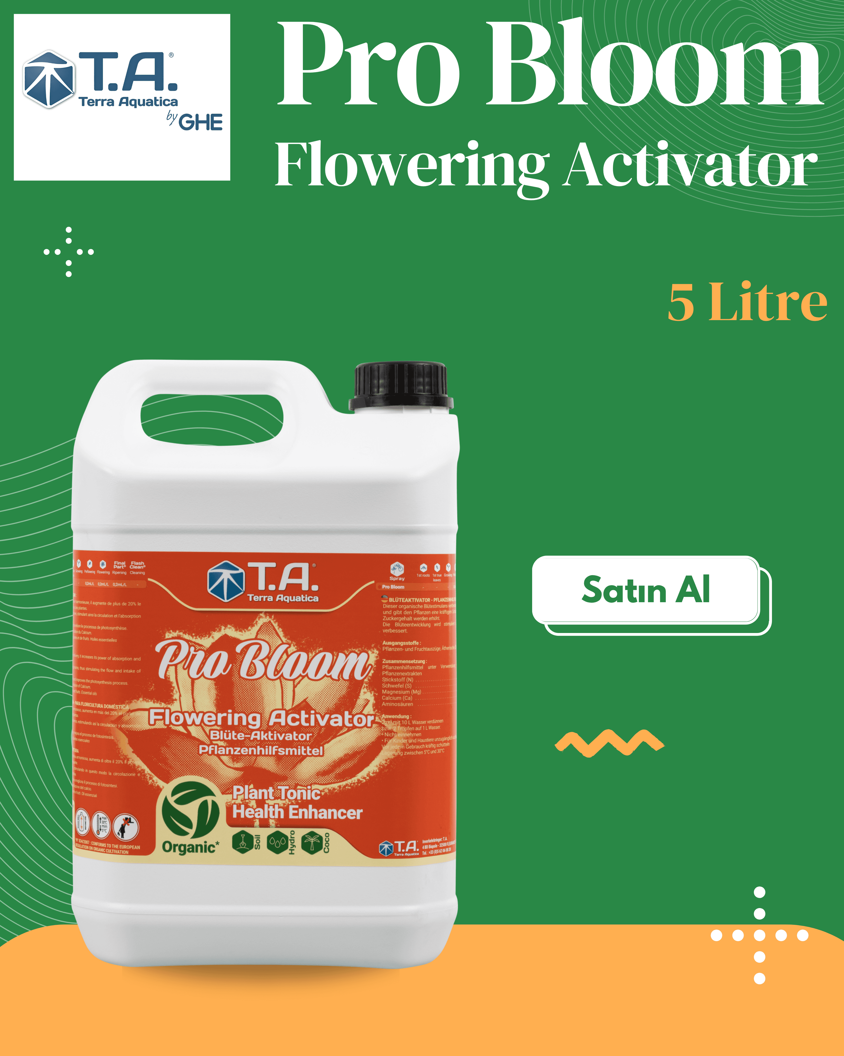 T.A (GHE) - Pro Bloom 5 Litre