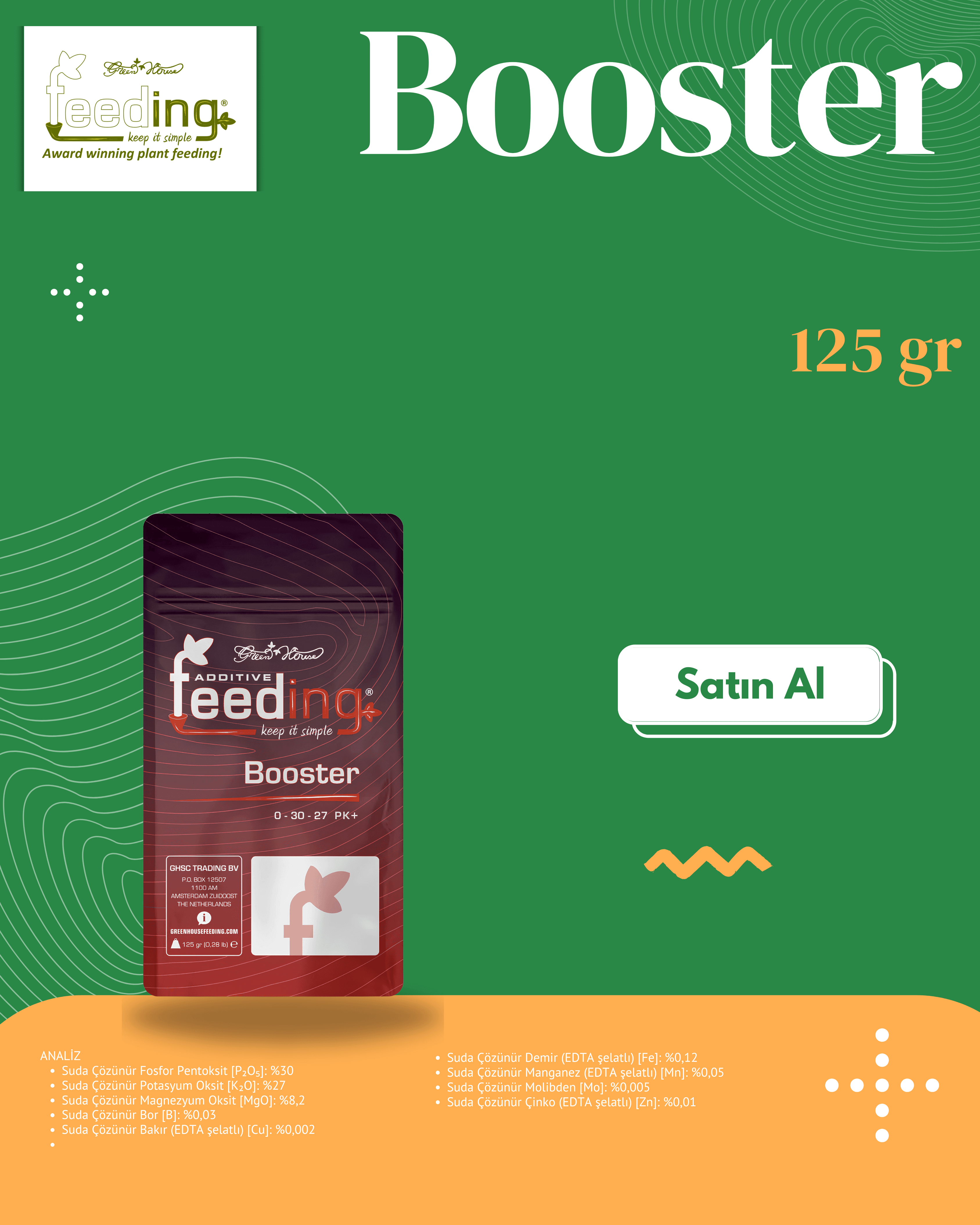 Booster 125 g