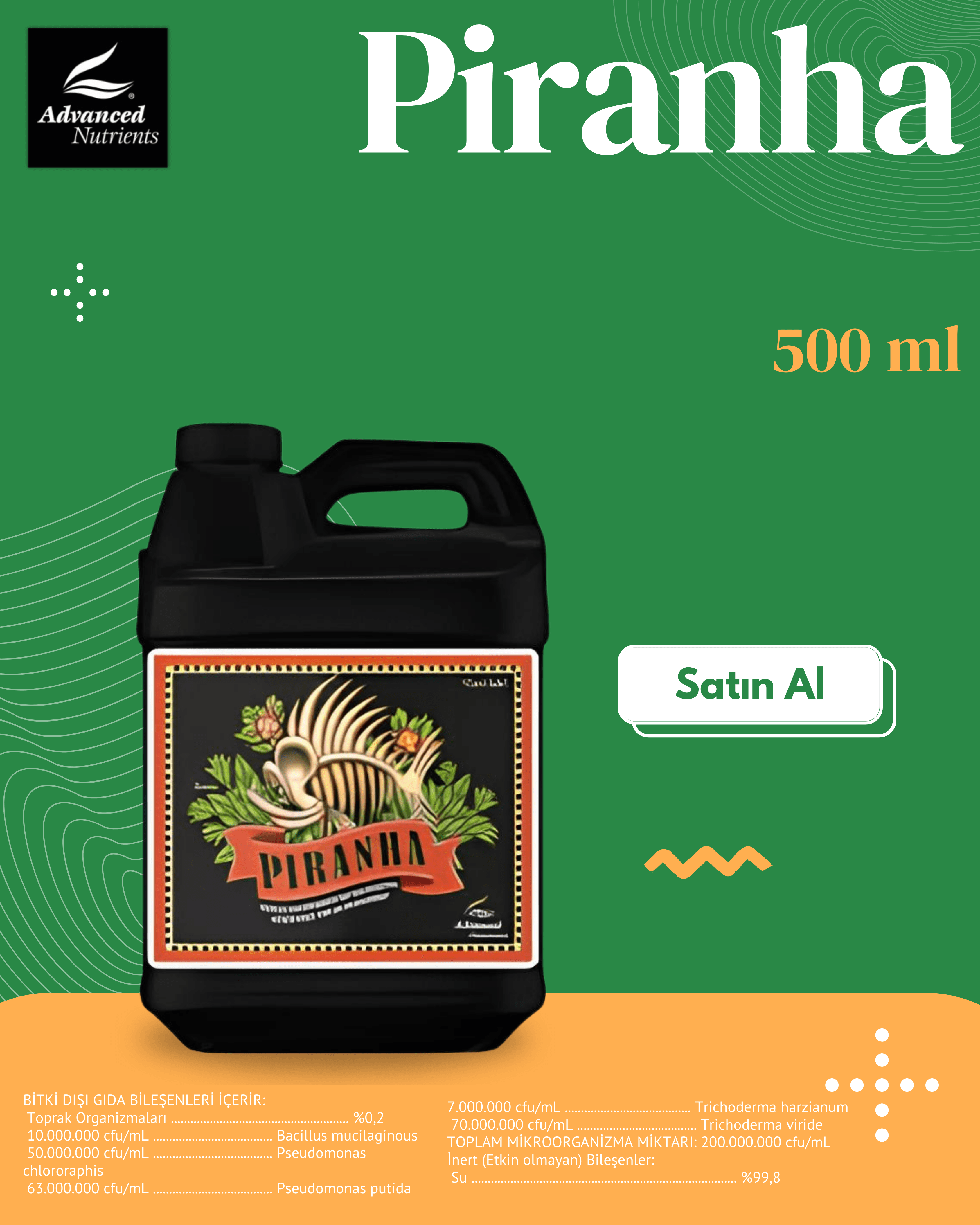 Piranha Liquid 500 mL