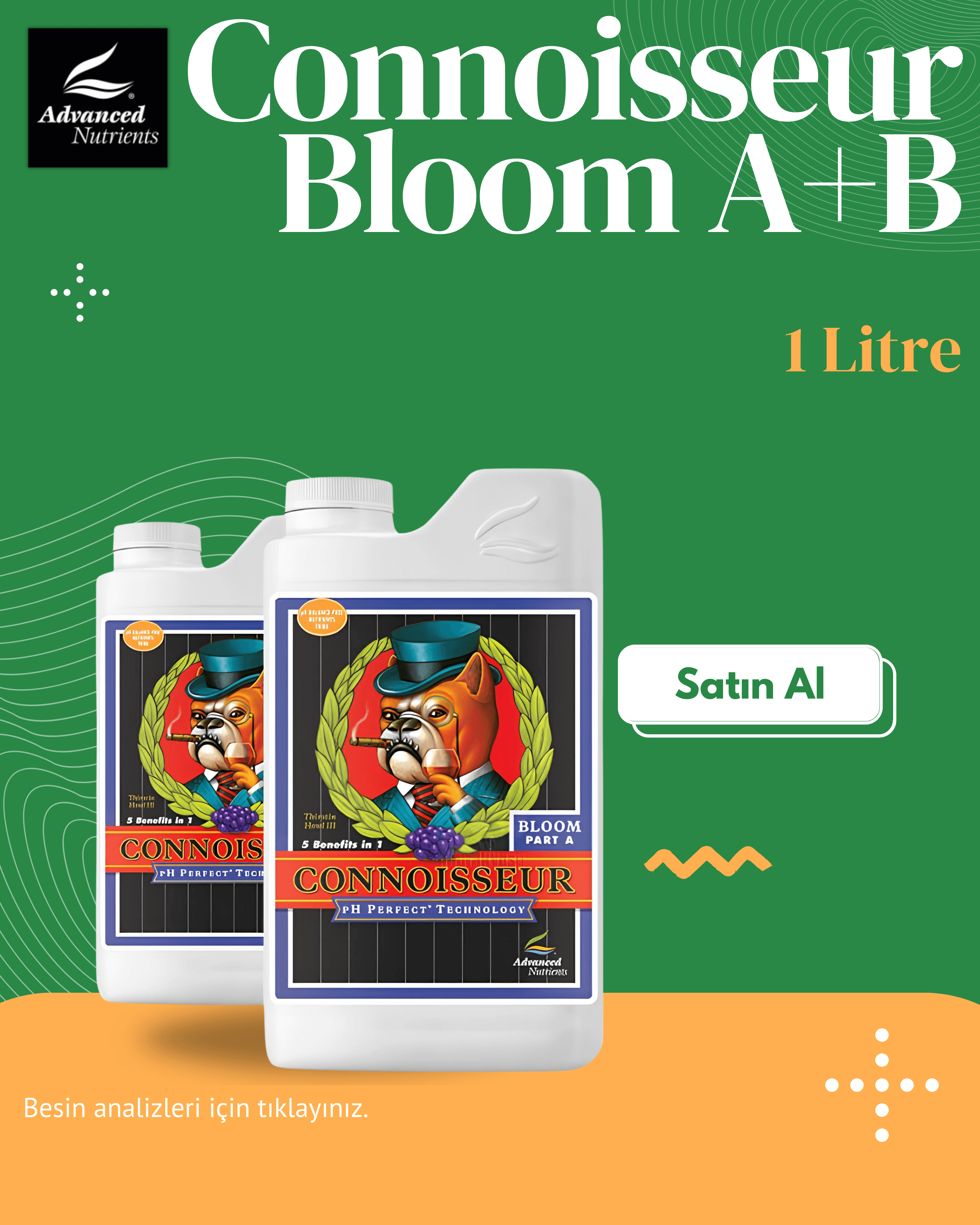 pH Perfect Connoisseur Bloom AB 2X 1 Litre