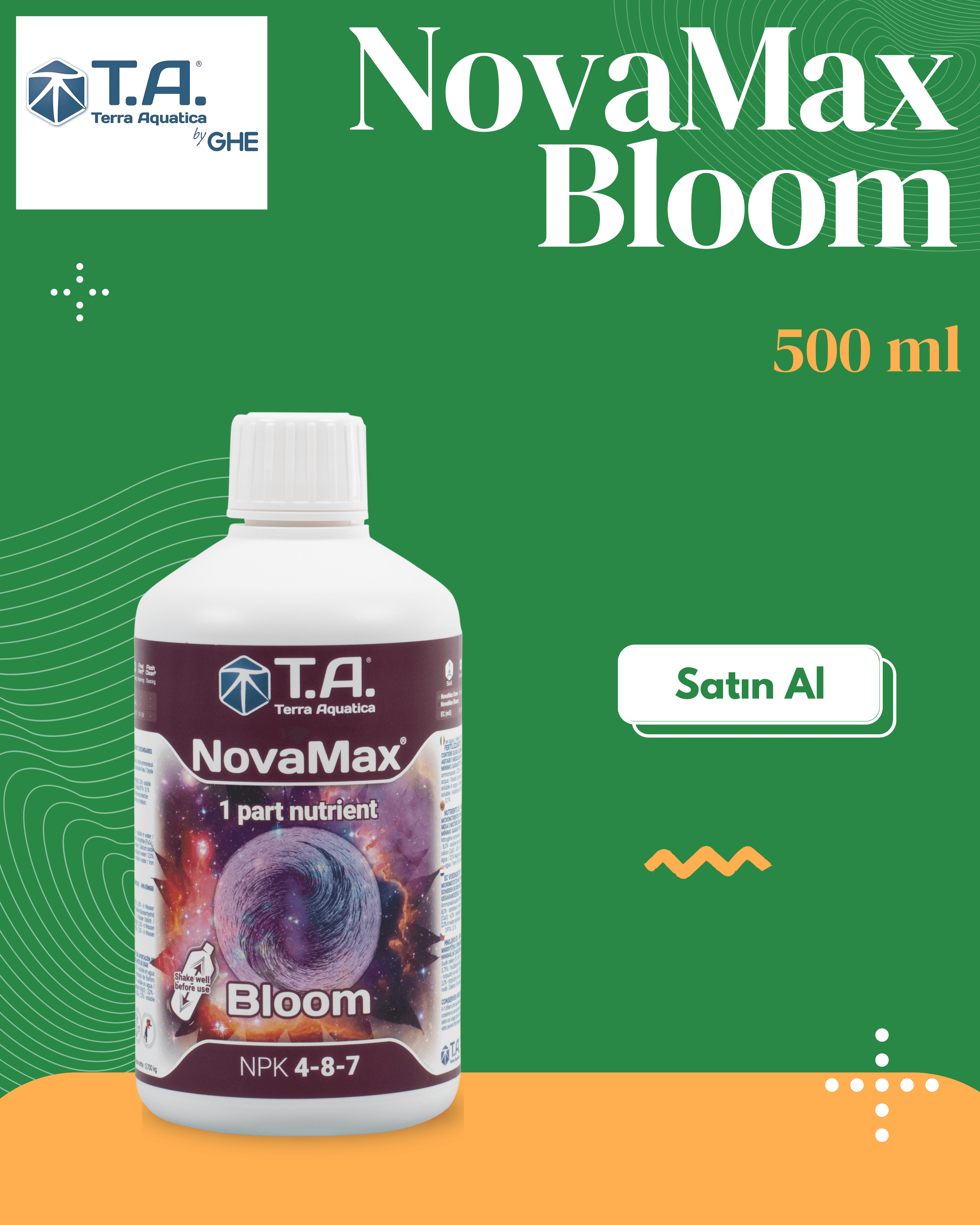 T.A (GHE) - NovaMax Bloom 500 mL