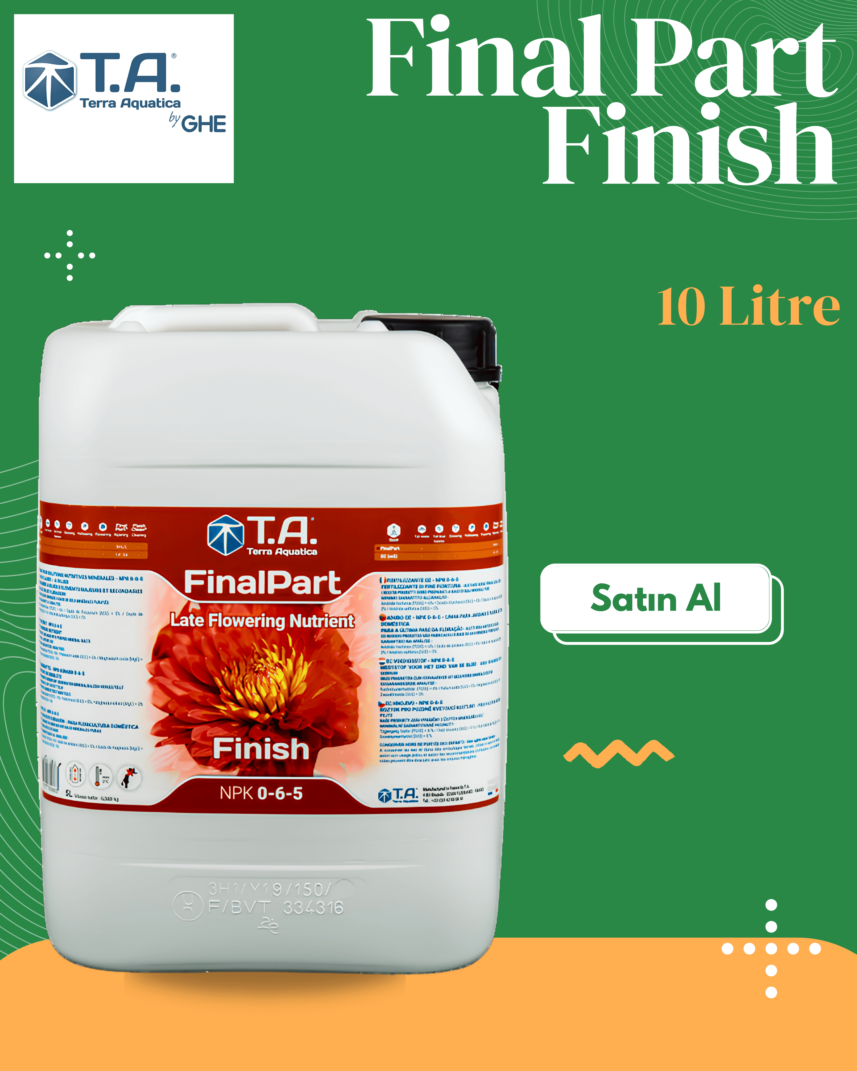T.A (GHE) - Final Part Finish (Ripen) 10 Litre
