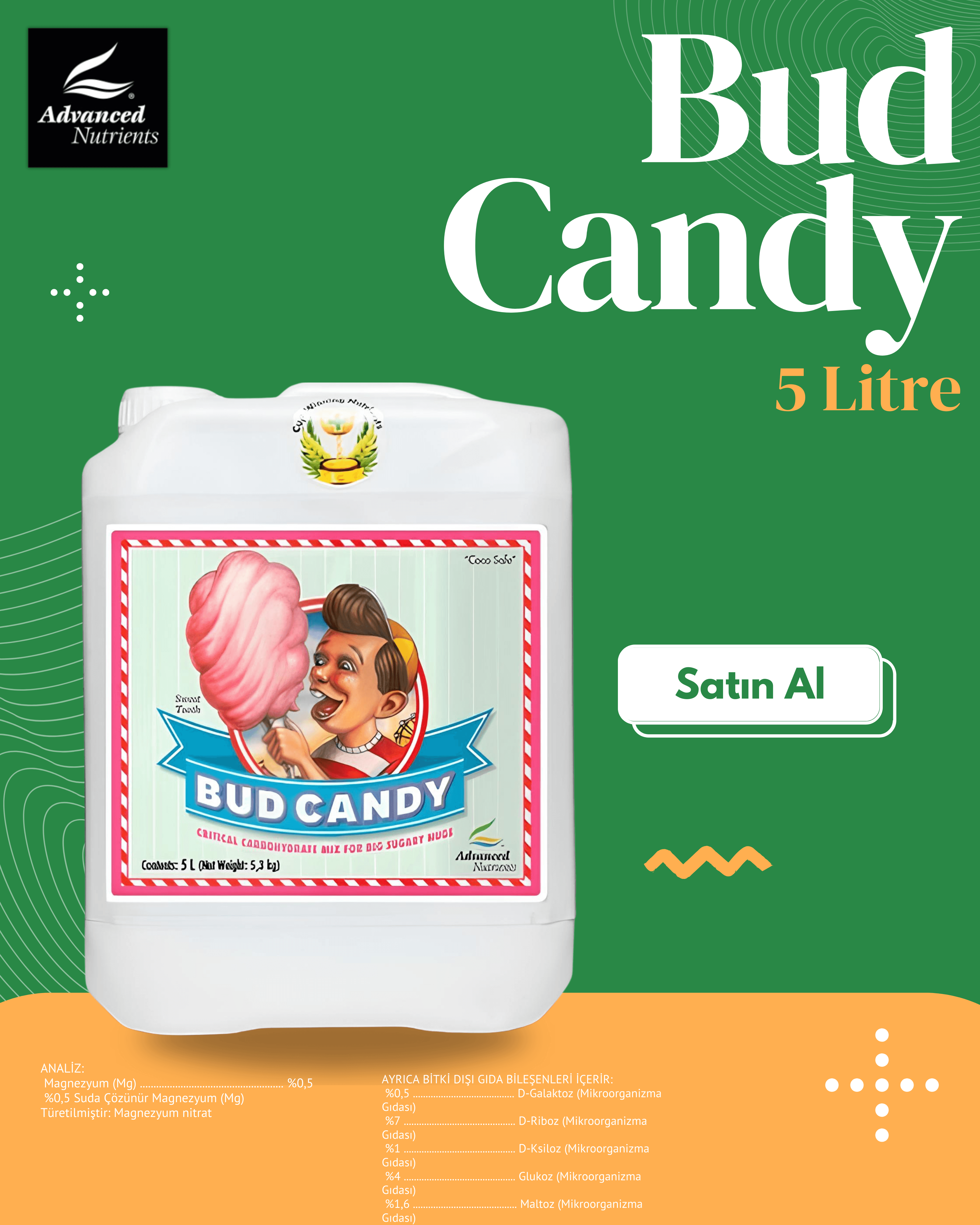 Bud Candy 5 Litre
