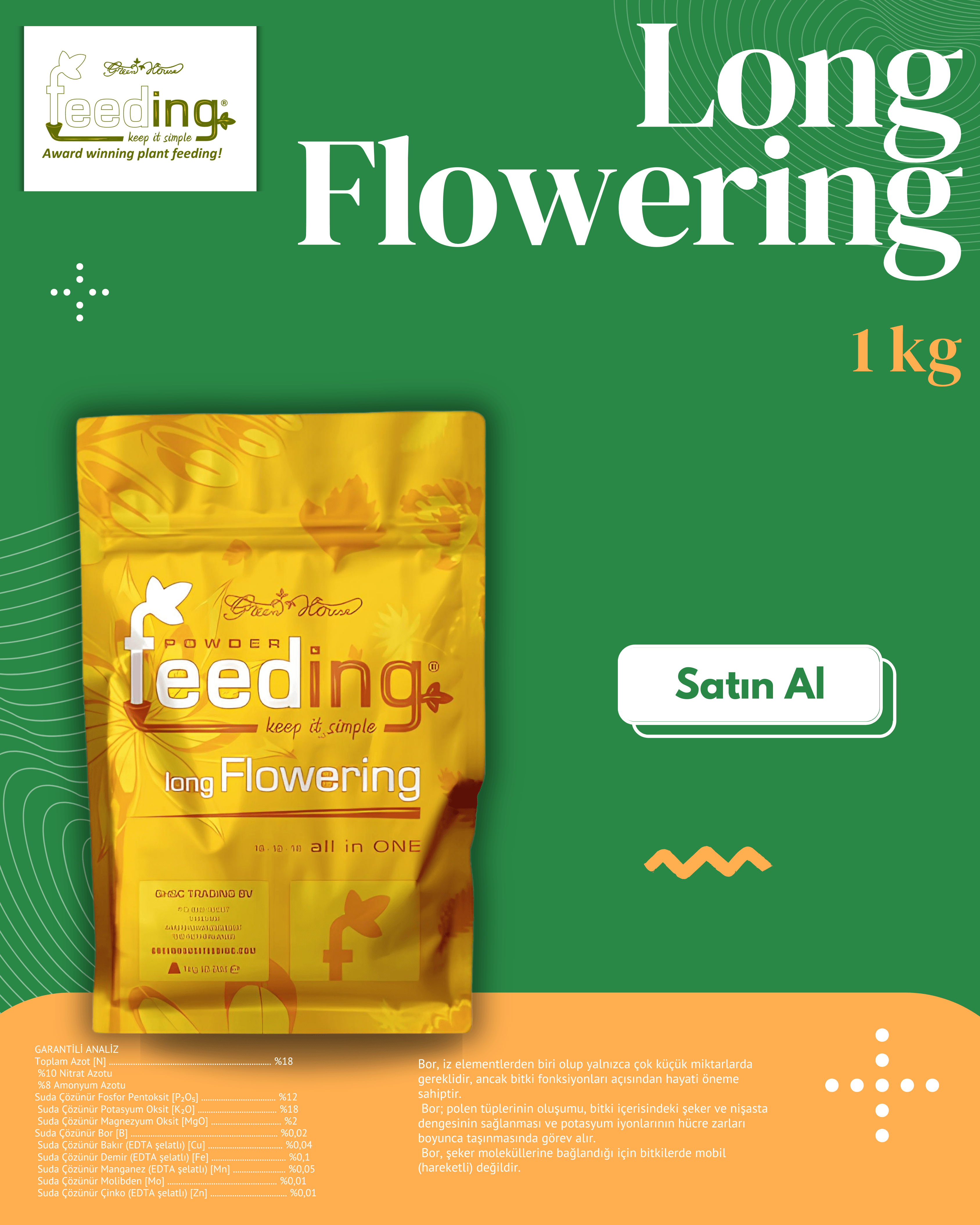 Long Flowering 1 kg