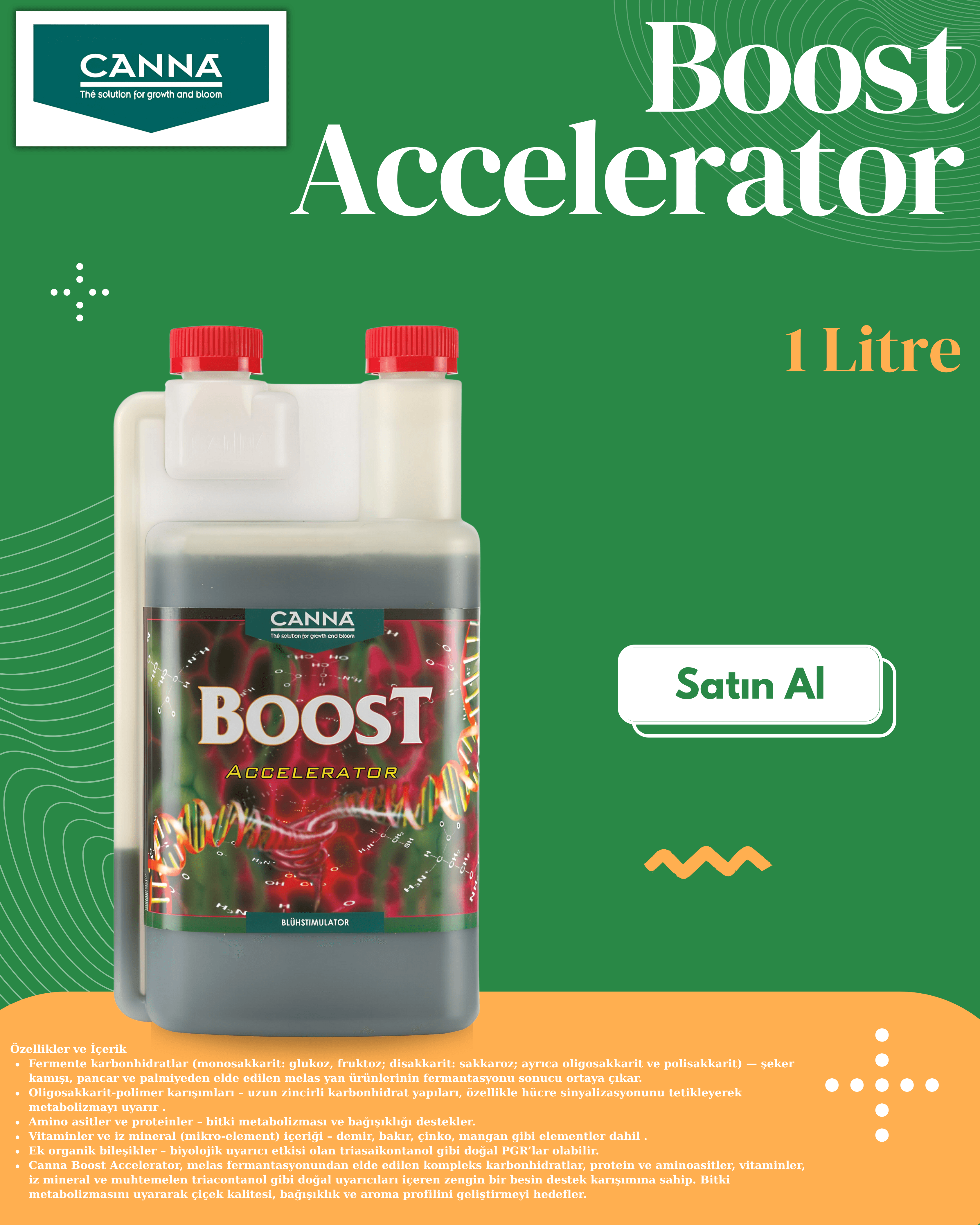 Boost Accelerator (Hızlandırıcı) 1 Litre