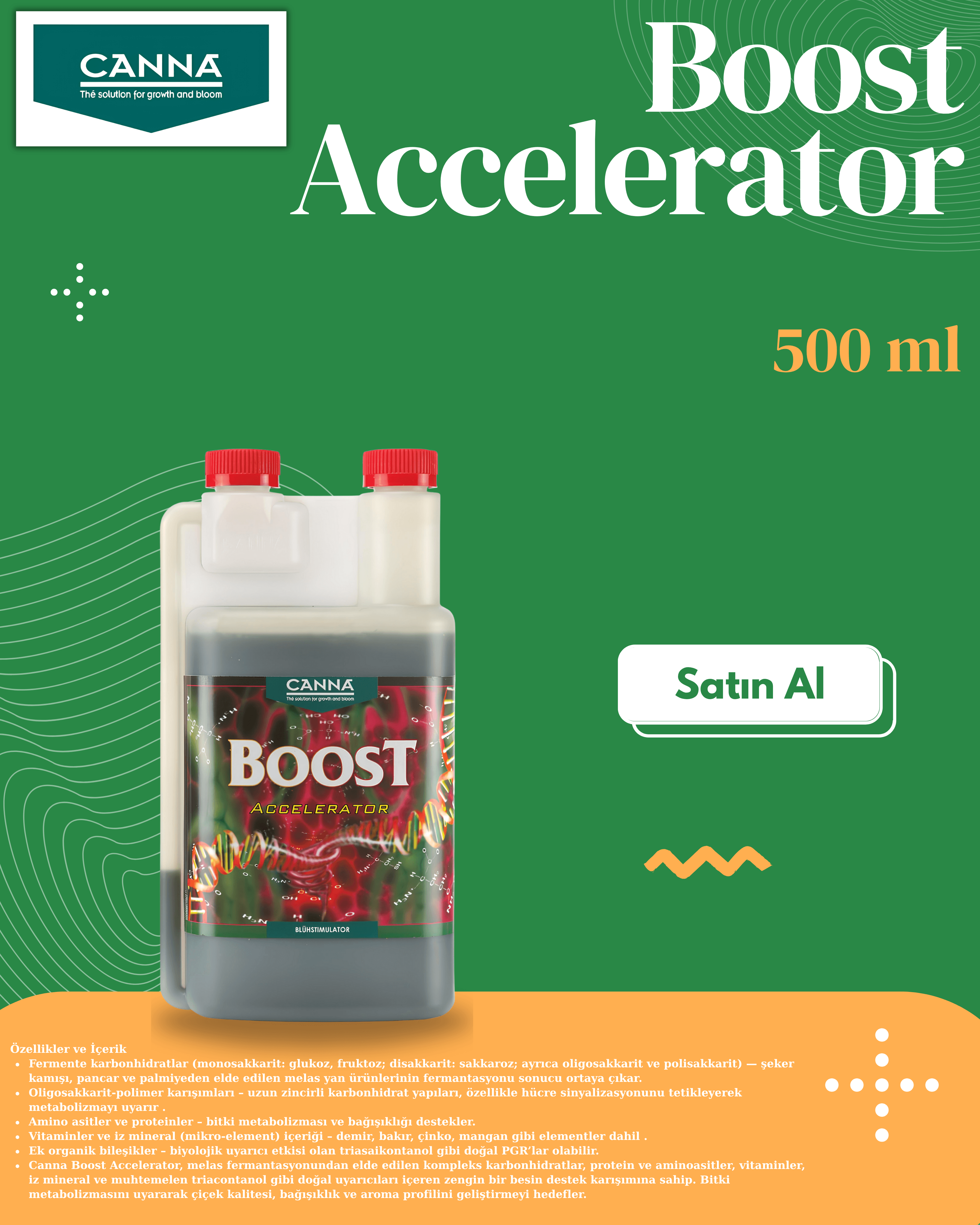 Boost Accelerator (Hızlandırıcı) 500 mL