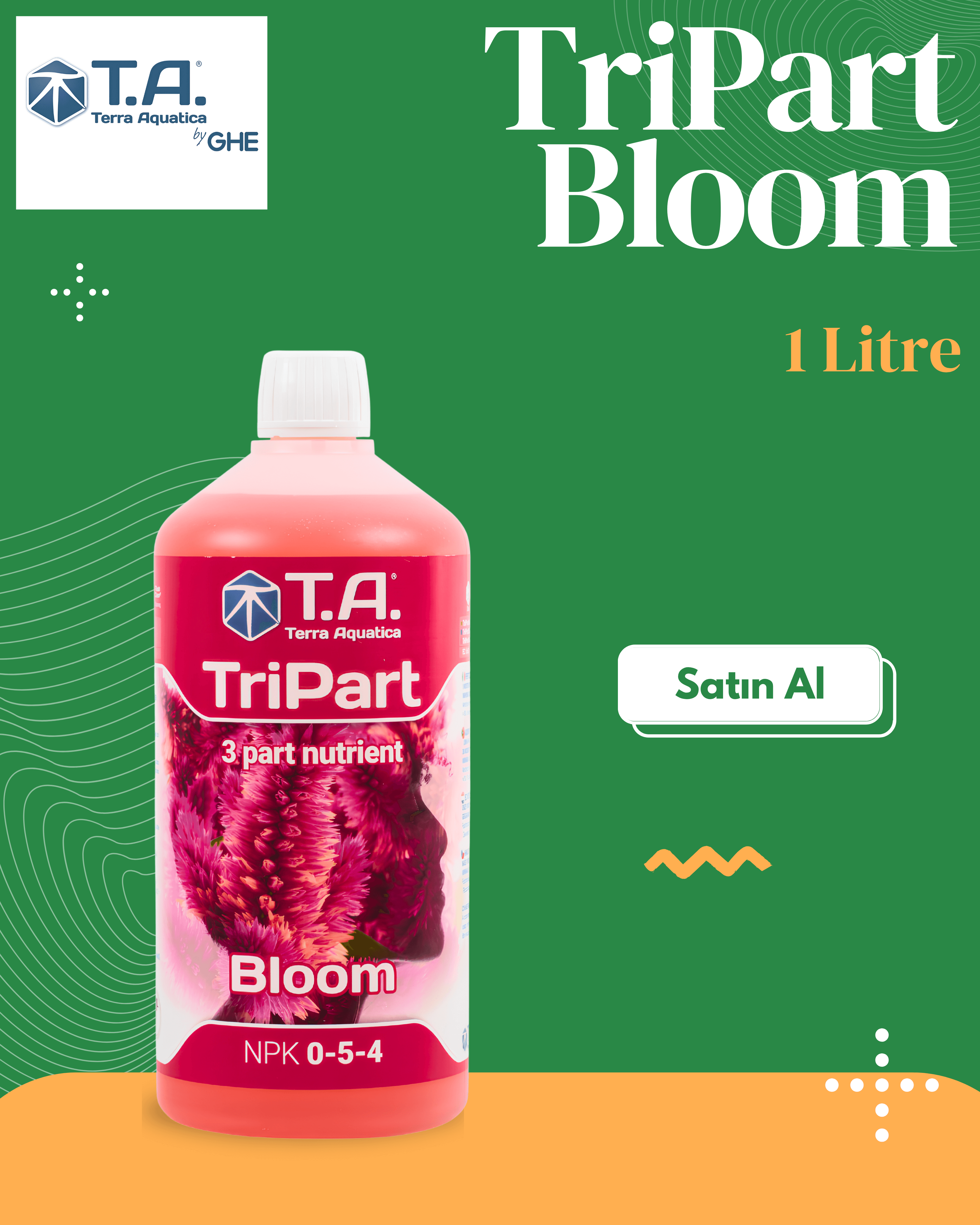 T.A (GHE) - TriPart Flora Bloom 1 Litre