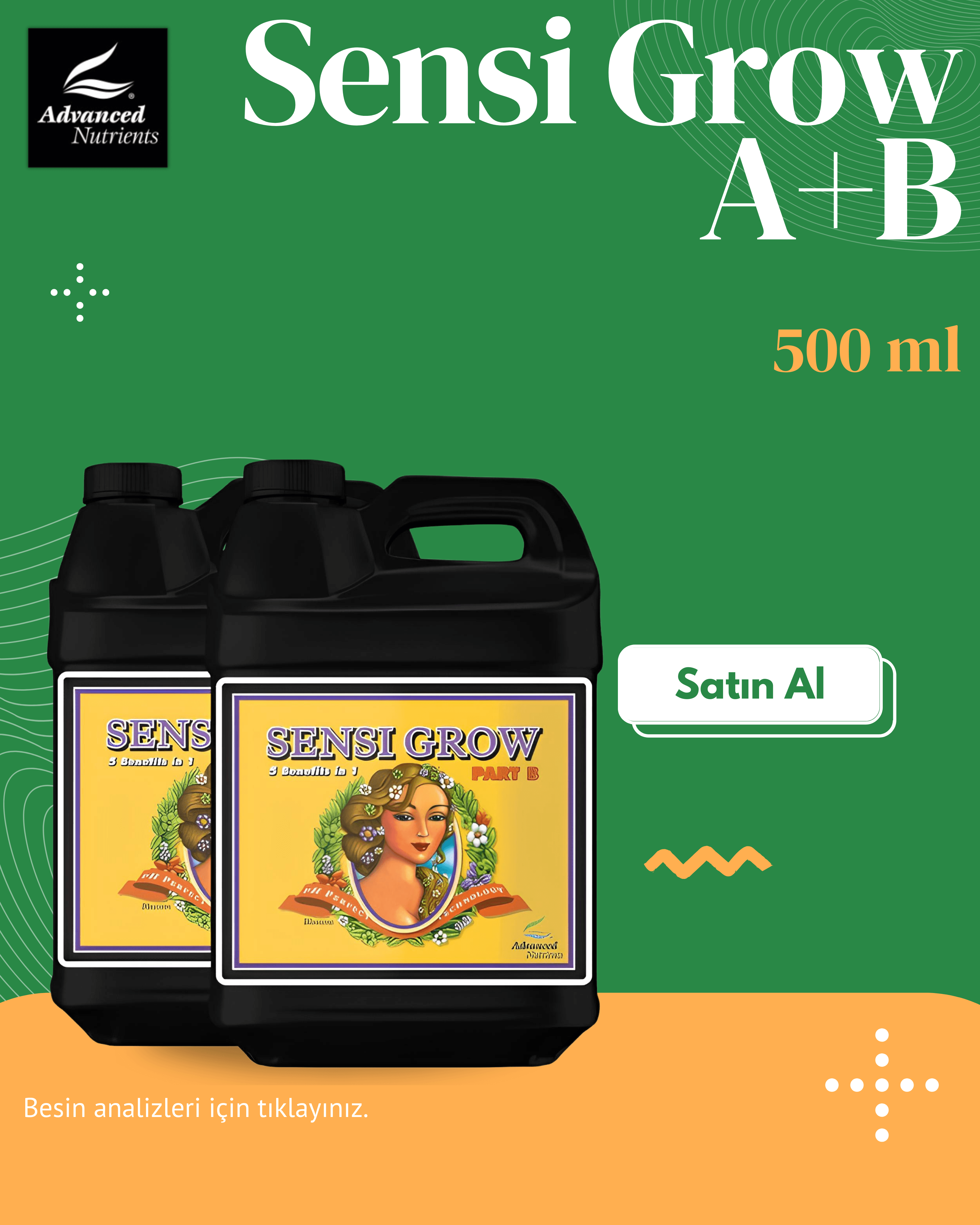 pH Perfect Sensi Grow AB 2X 500 mL