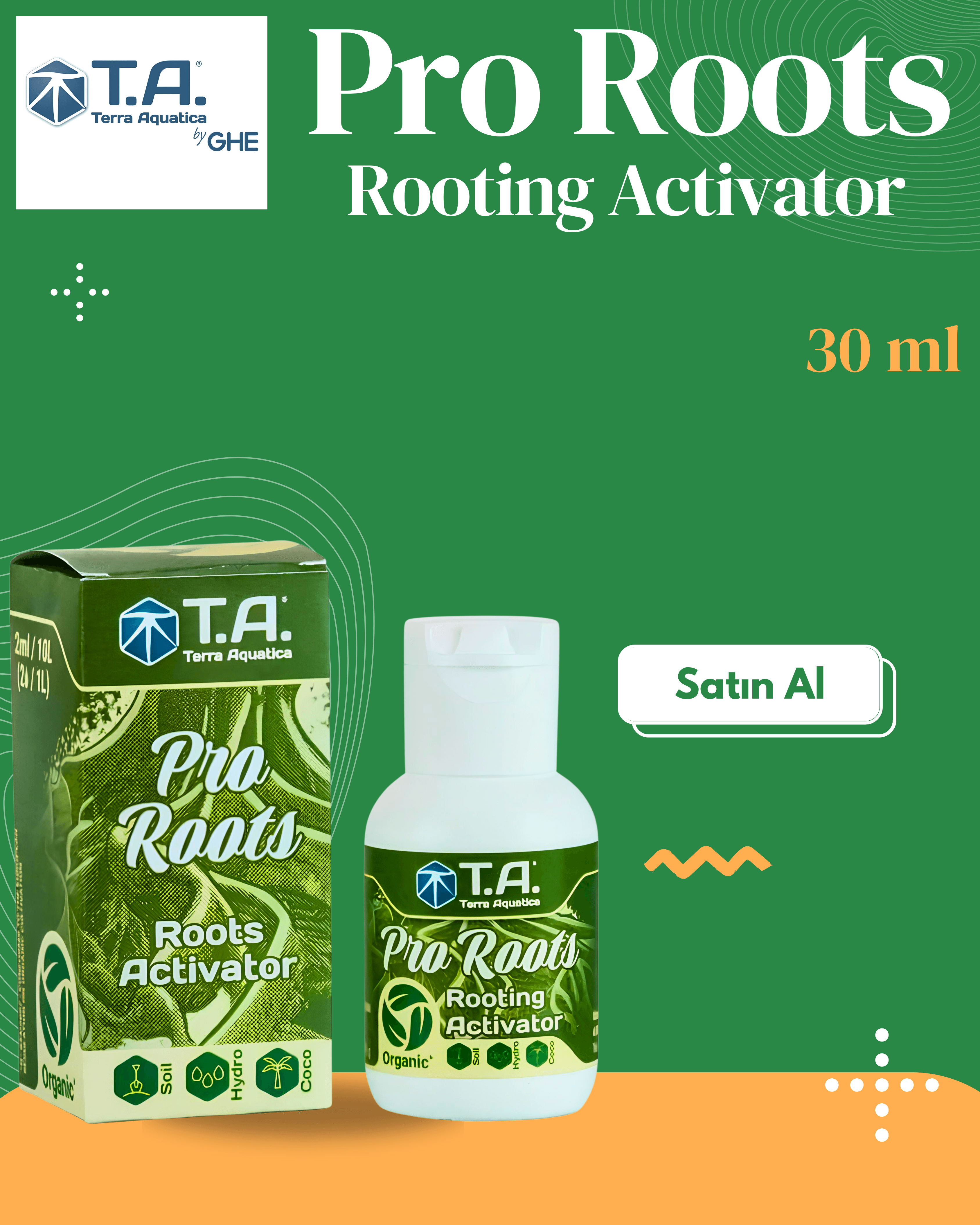 T.A (GHE) - Pro Roots 30 mL
