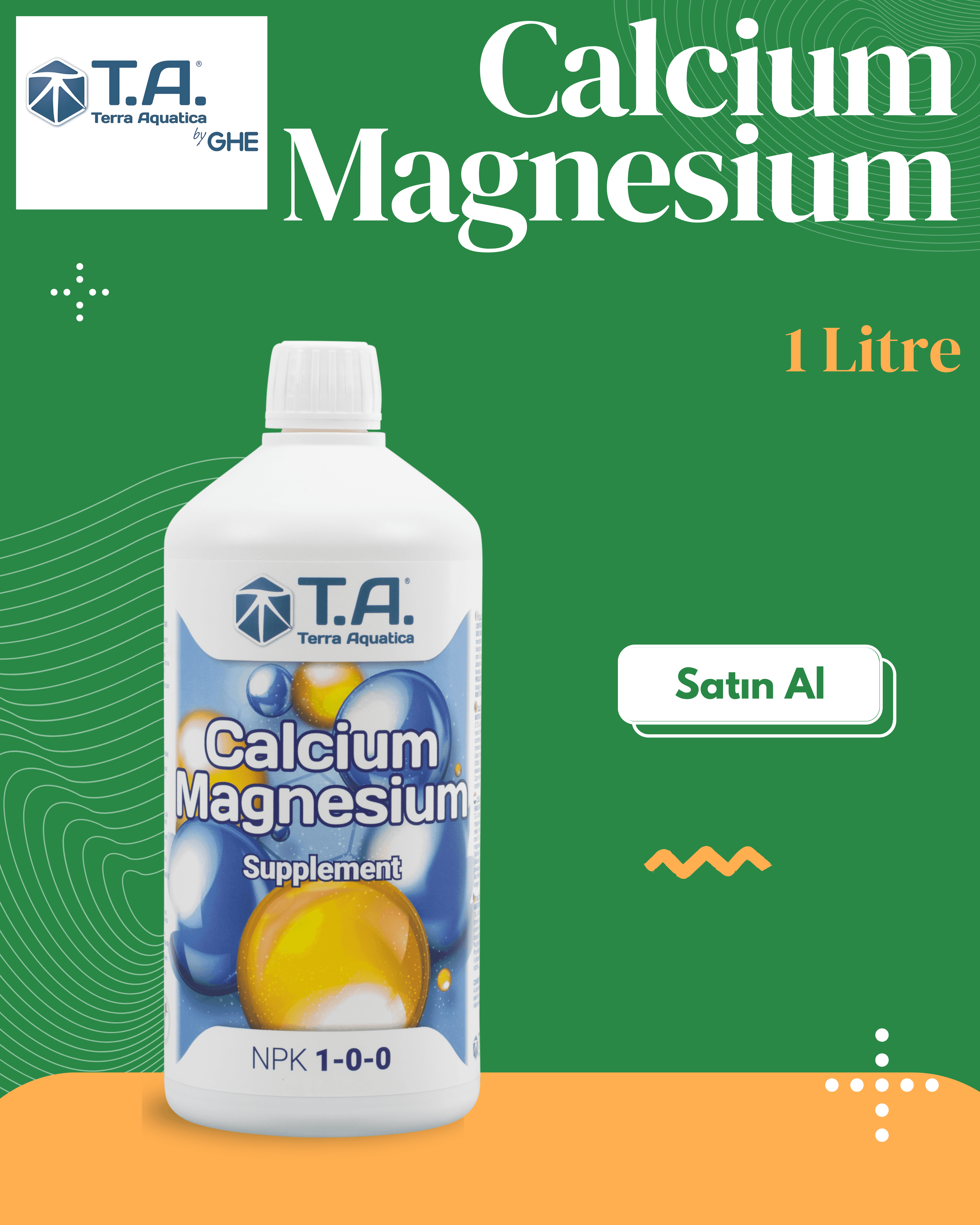 T.A (GHE) - Calcium Magnesium CalMag 1 Litre