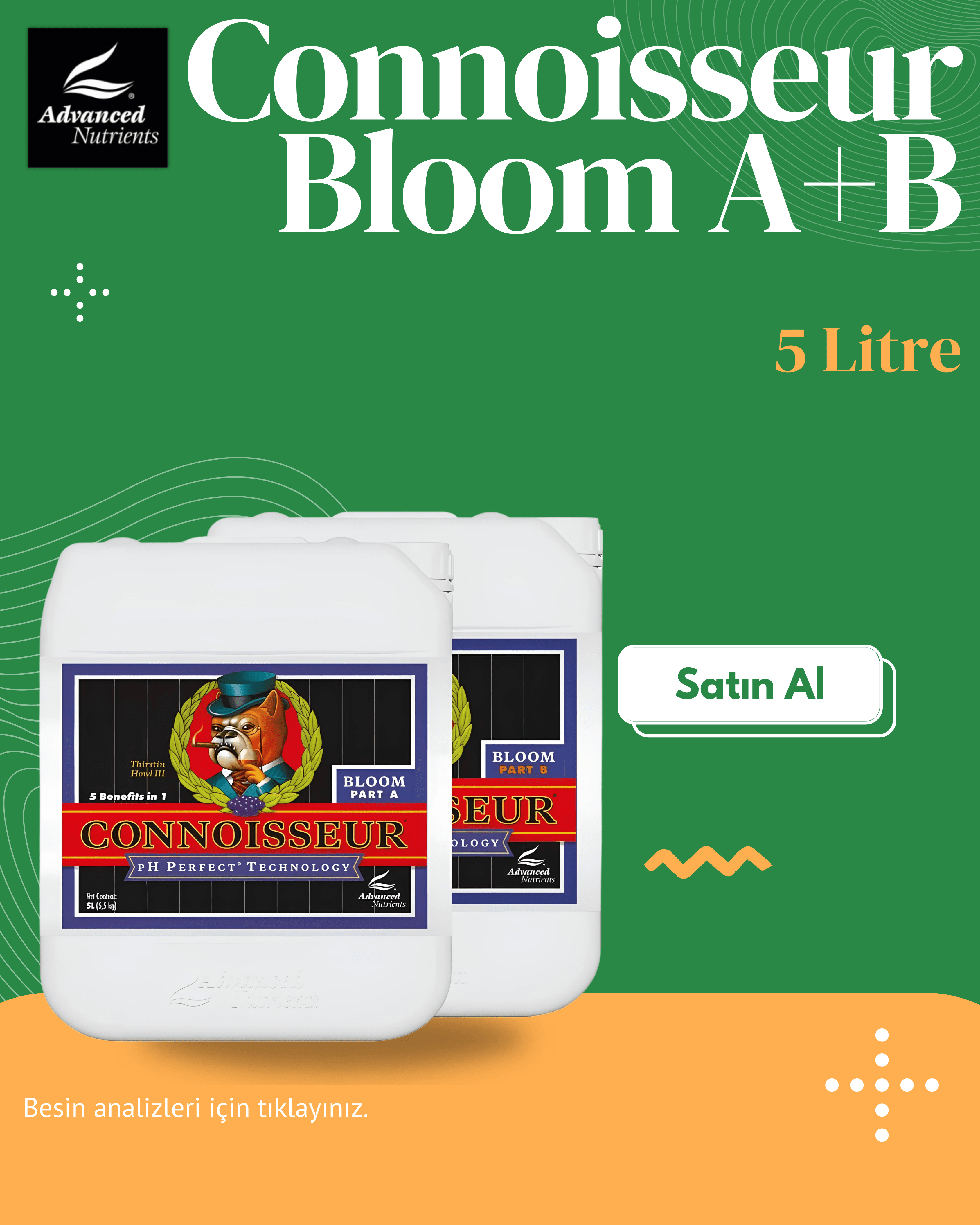 pH Perfect Connoisseur Bloom AB 2X 5 Litre