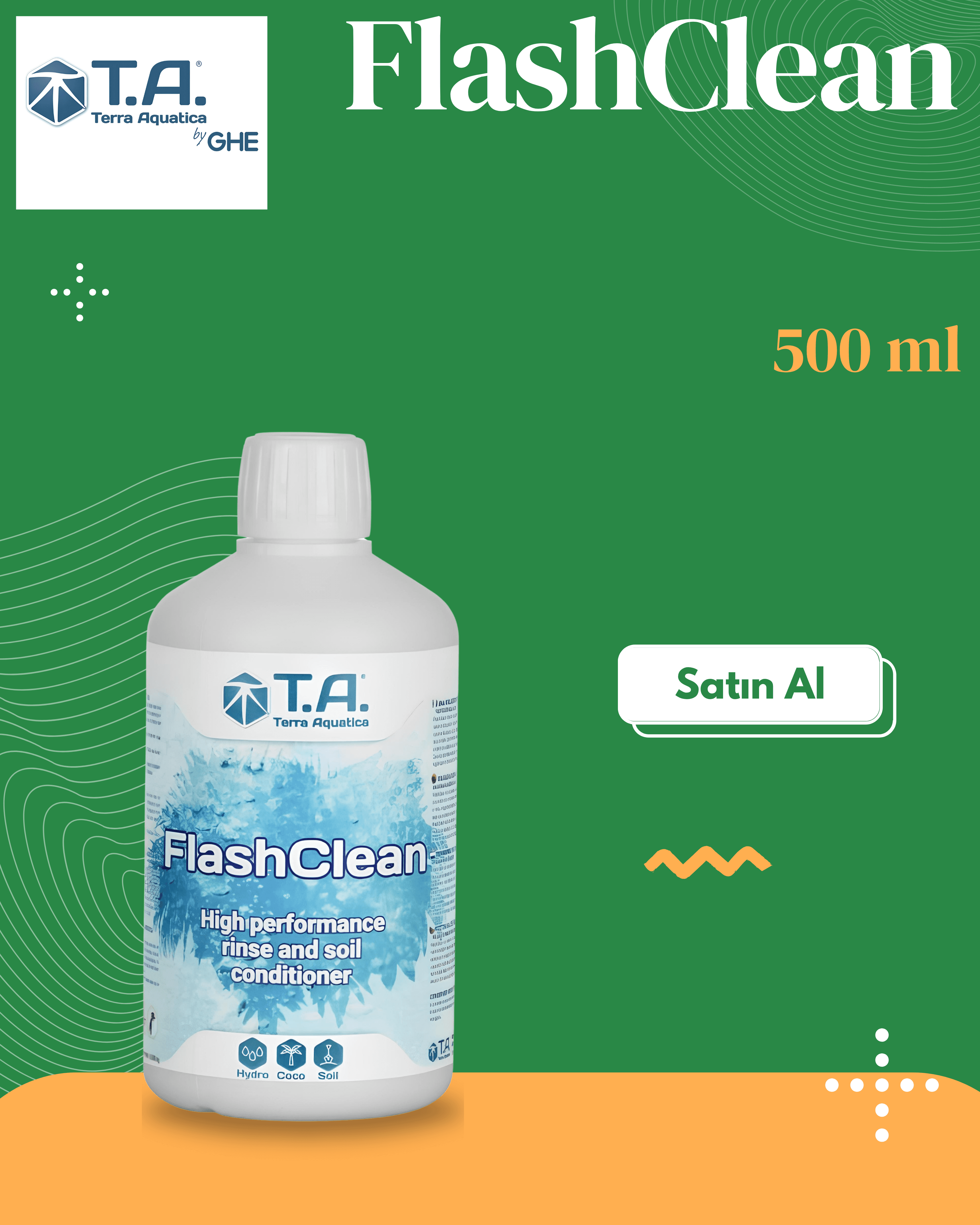 T.A (GHE) - Flash Clean 500 mL