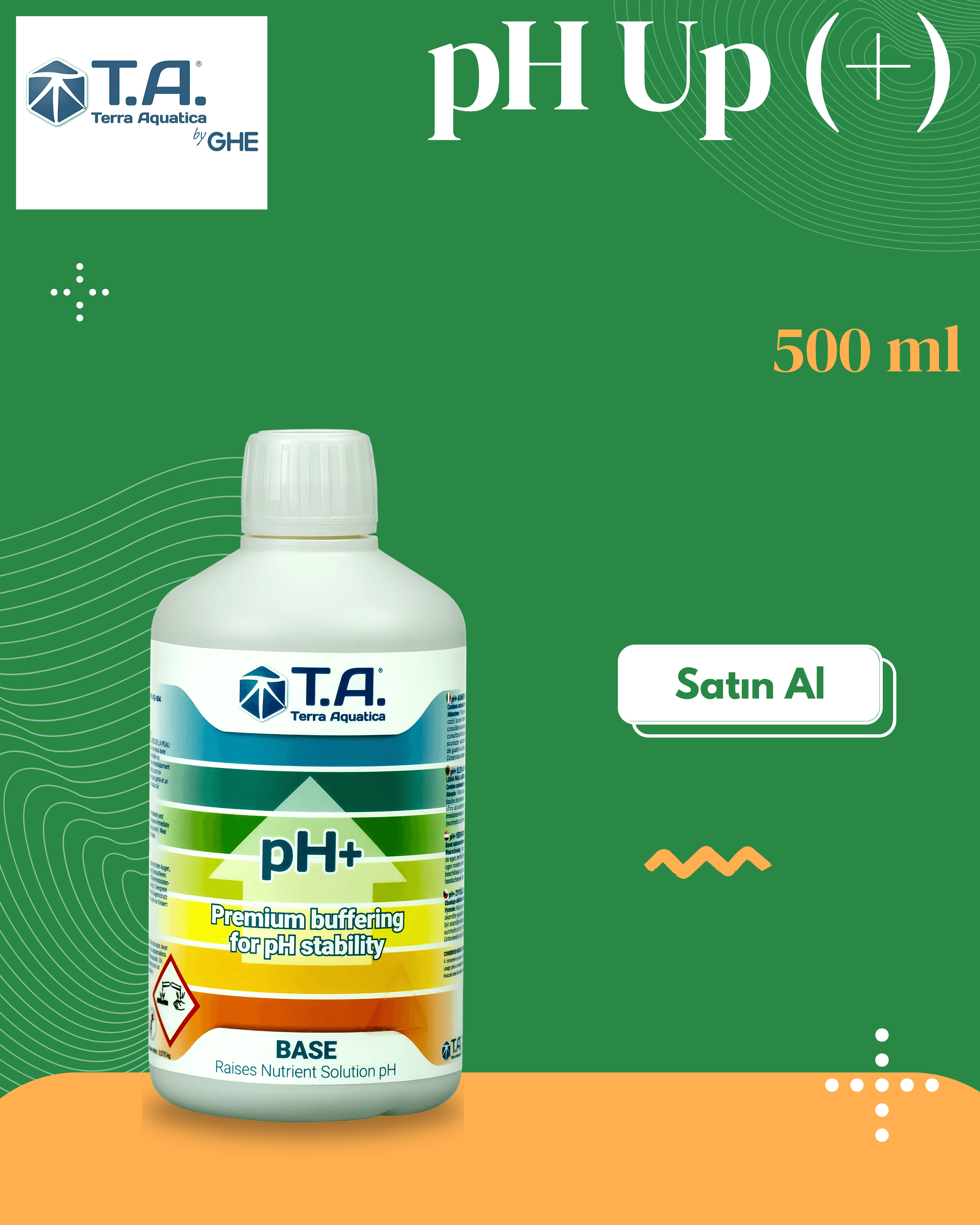 T.A (GHE) -  pH Up (+) 500 mL