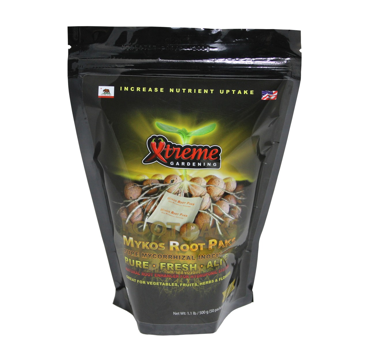 Mykos Root Paks Mycorrhizae (Mikoriza) 50 adet x 10 gr