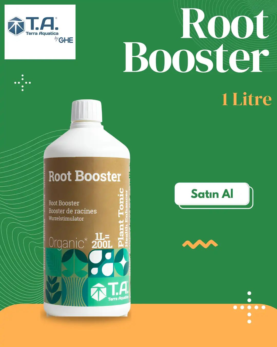 Root Booster Terra Aquatica – 5 Litres, Activateur Racinaire Bio Pour Plantes