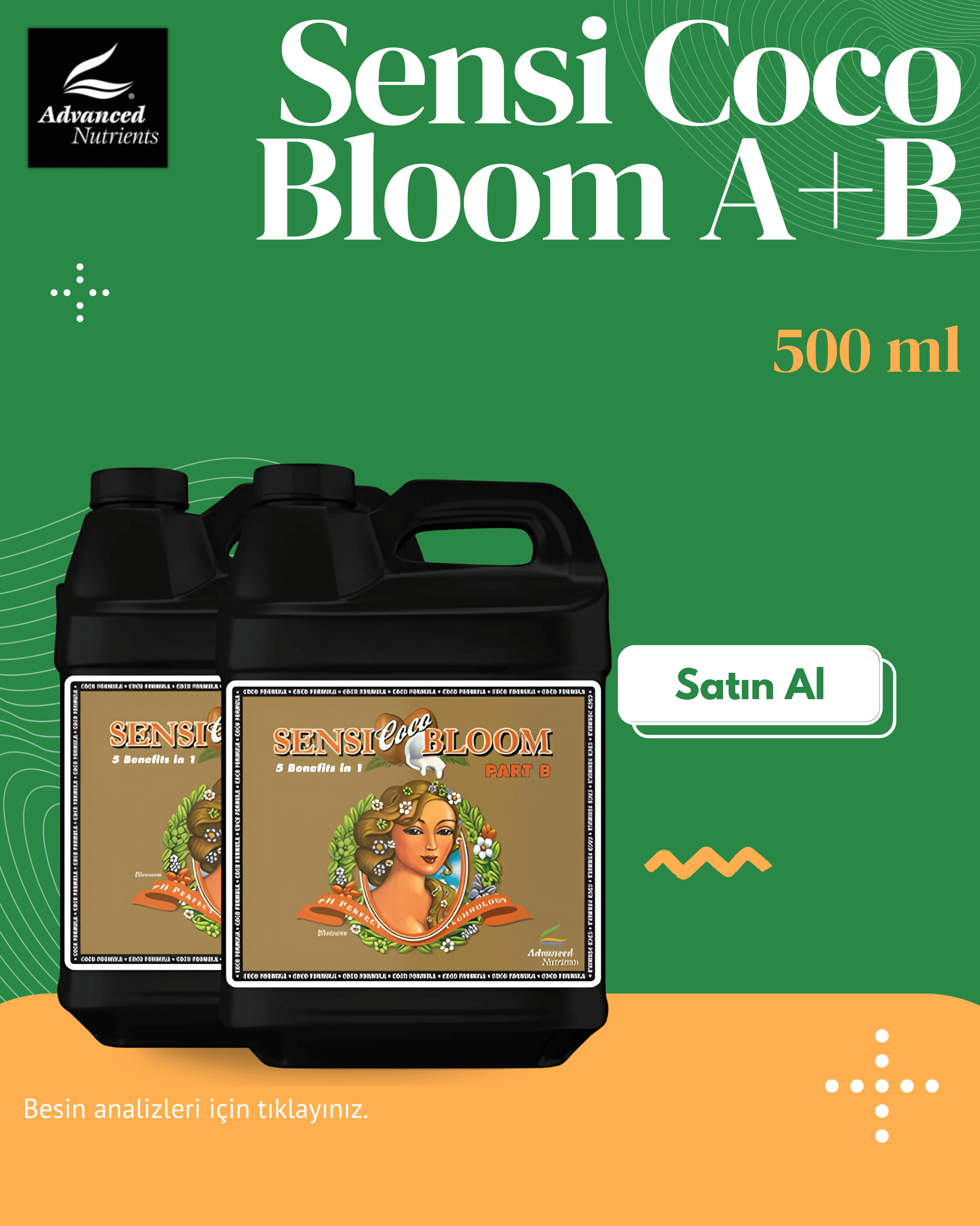 pH Perfect Sensi Coco Bloom AB 2X 500 mL