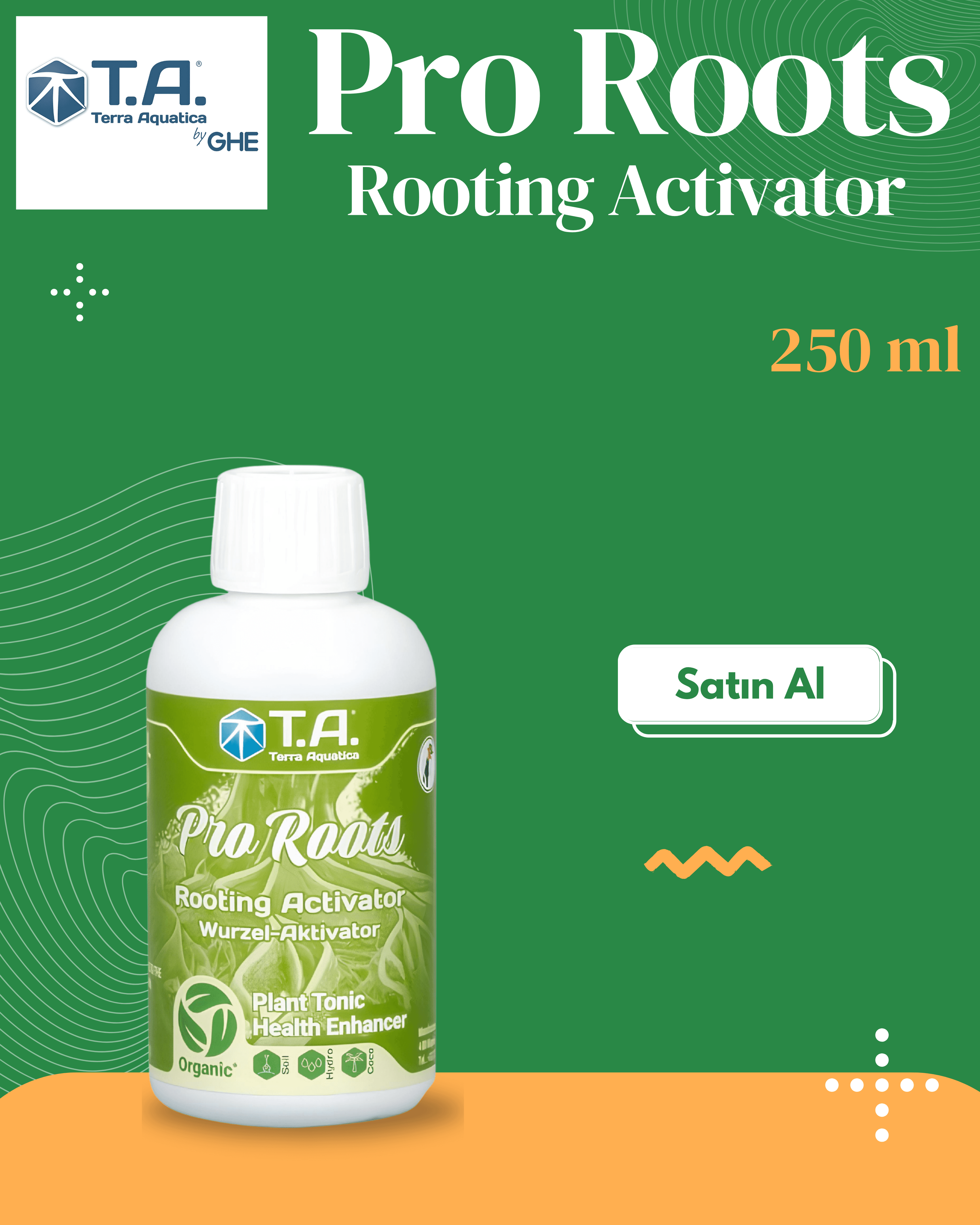 T.A (GHE) - Pro Roots 250 mL