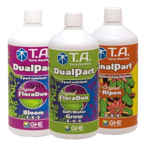 Terra Aquatica (GHE) Dualpart + Ripen Soft Water Starter Kit 3x500 mL