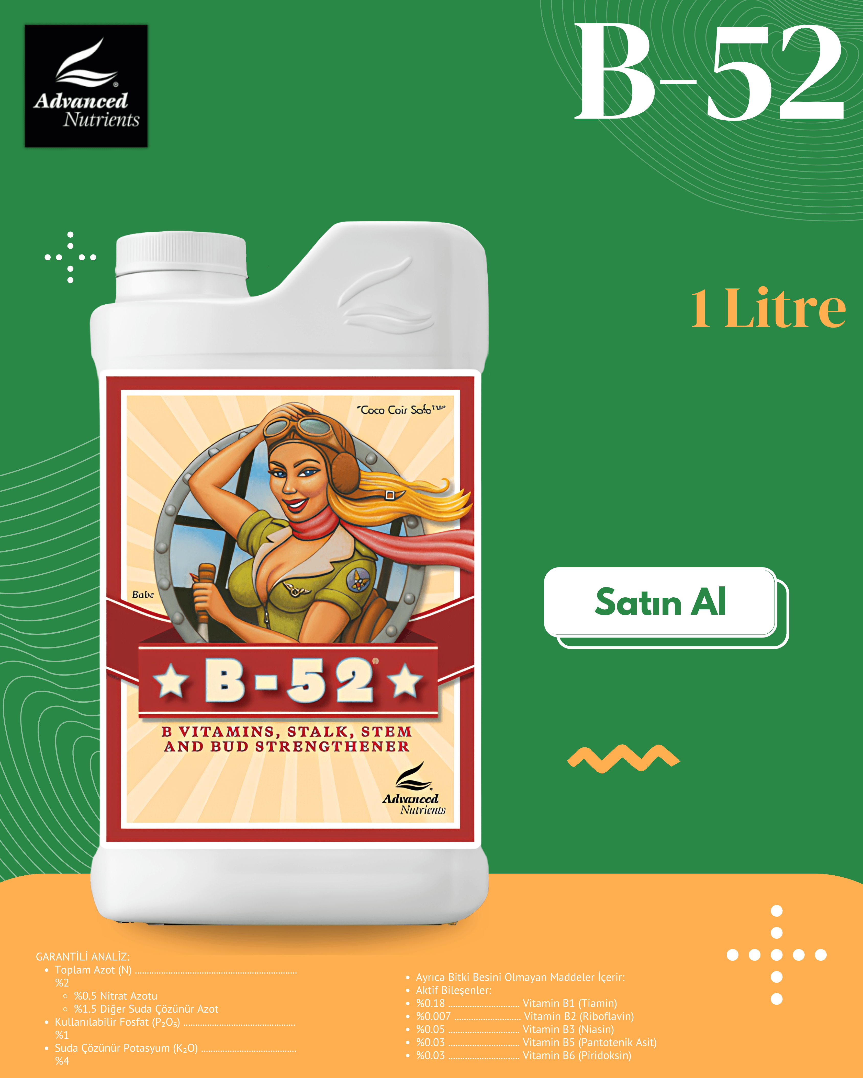 Advanced Nutrients B-52 1 Liter