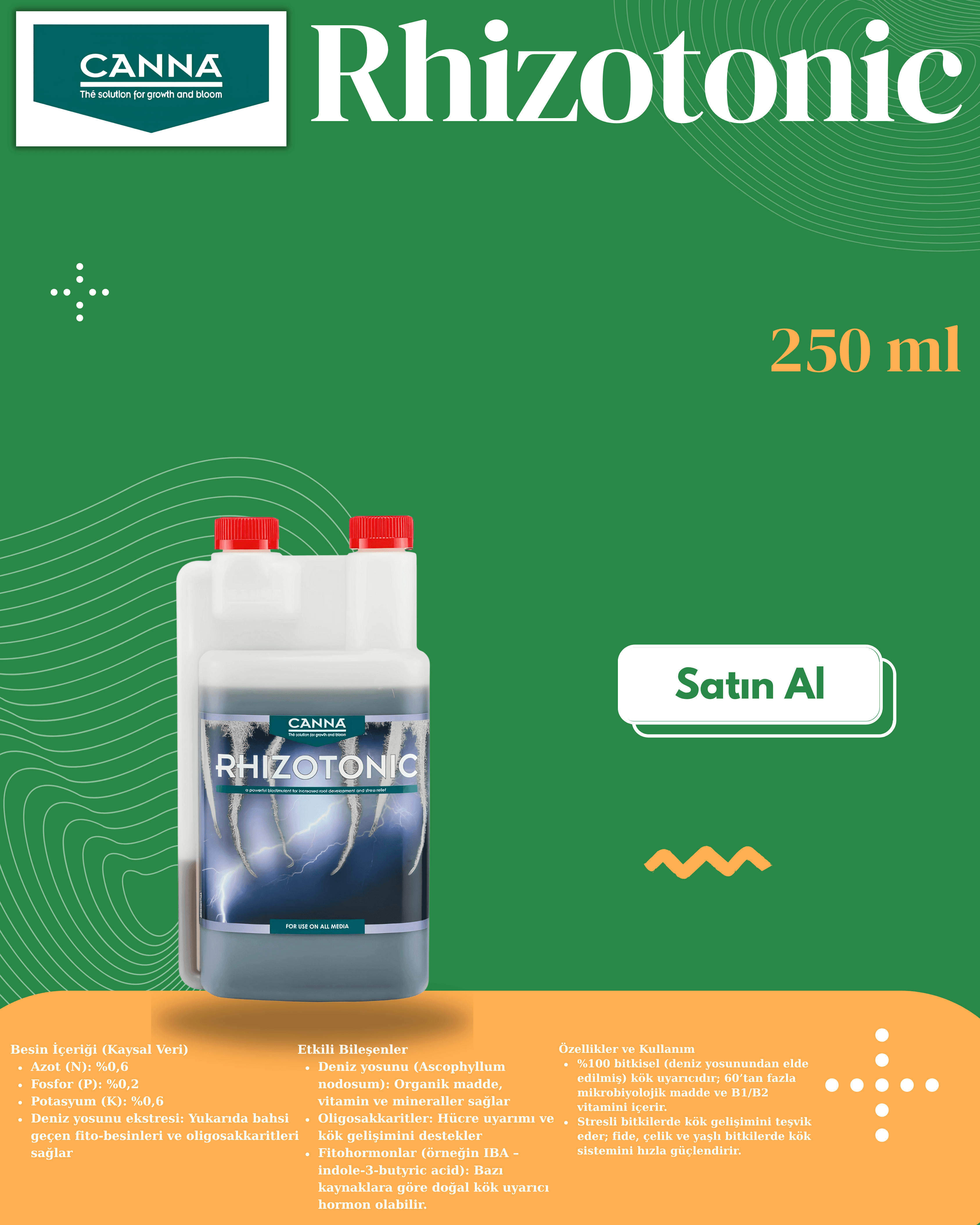 Rhizotonic Roots Booster 250 mL
