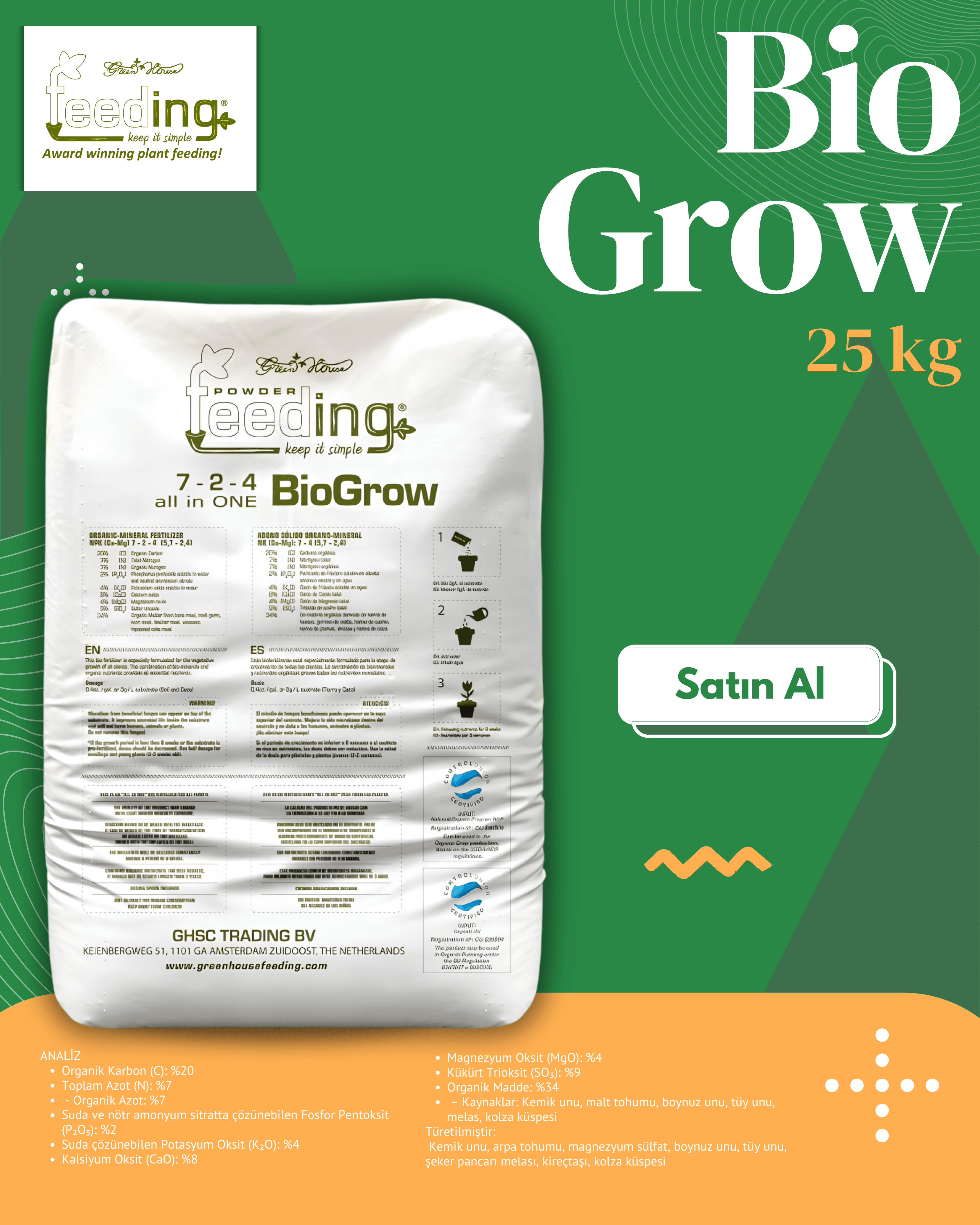 Bio Grow 25 kg