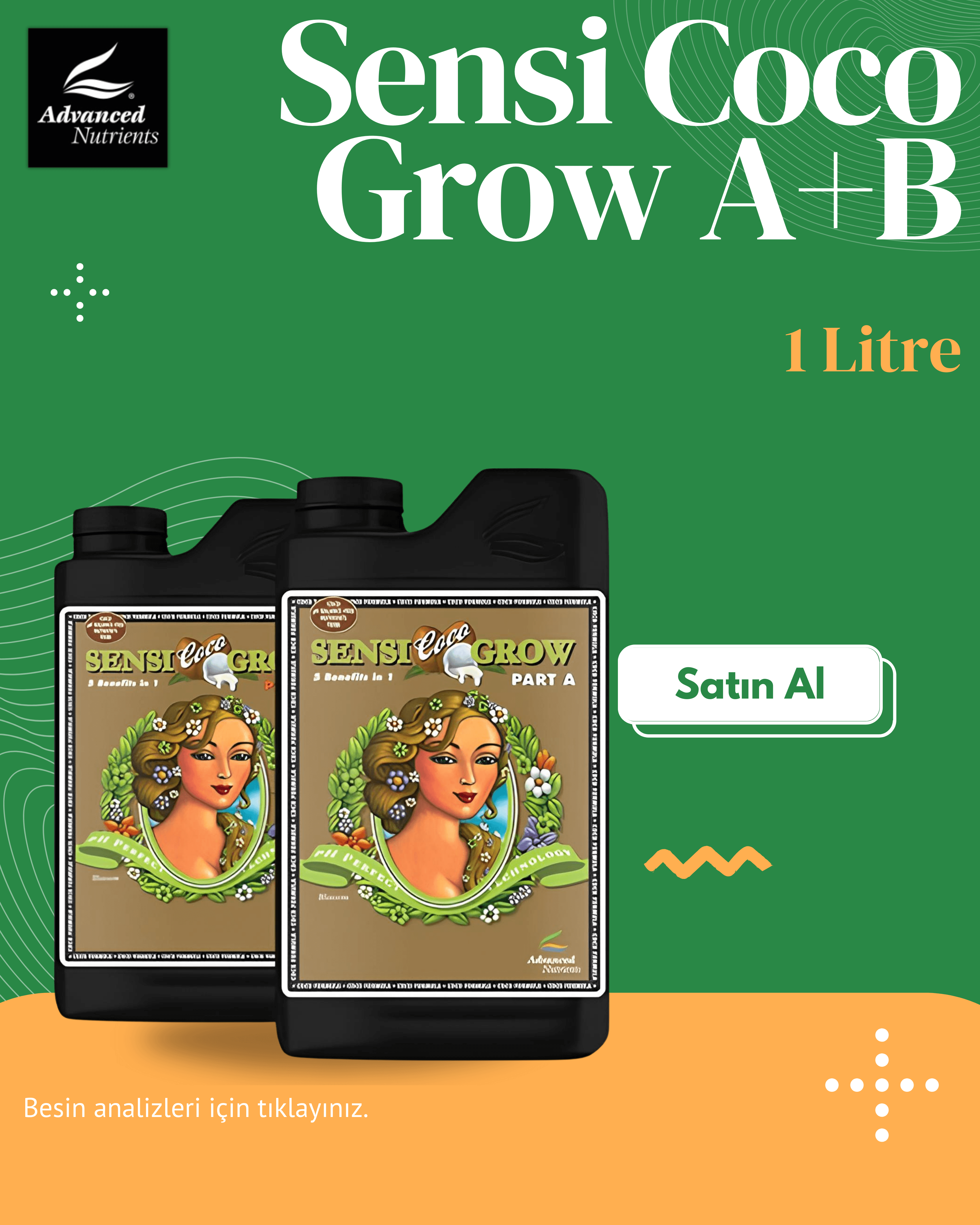 ph Perfect Sensi Coco Grow AB 2X 1 Litre