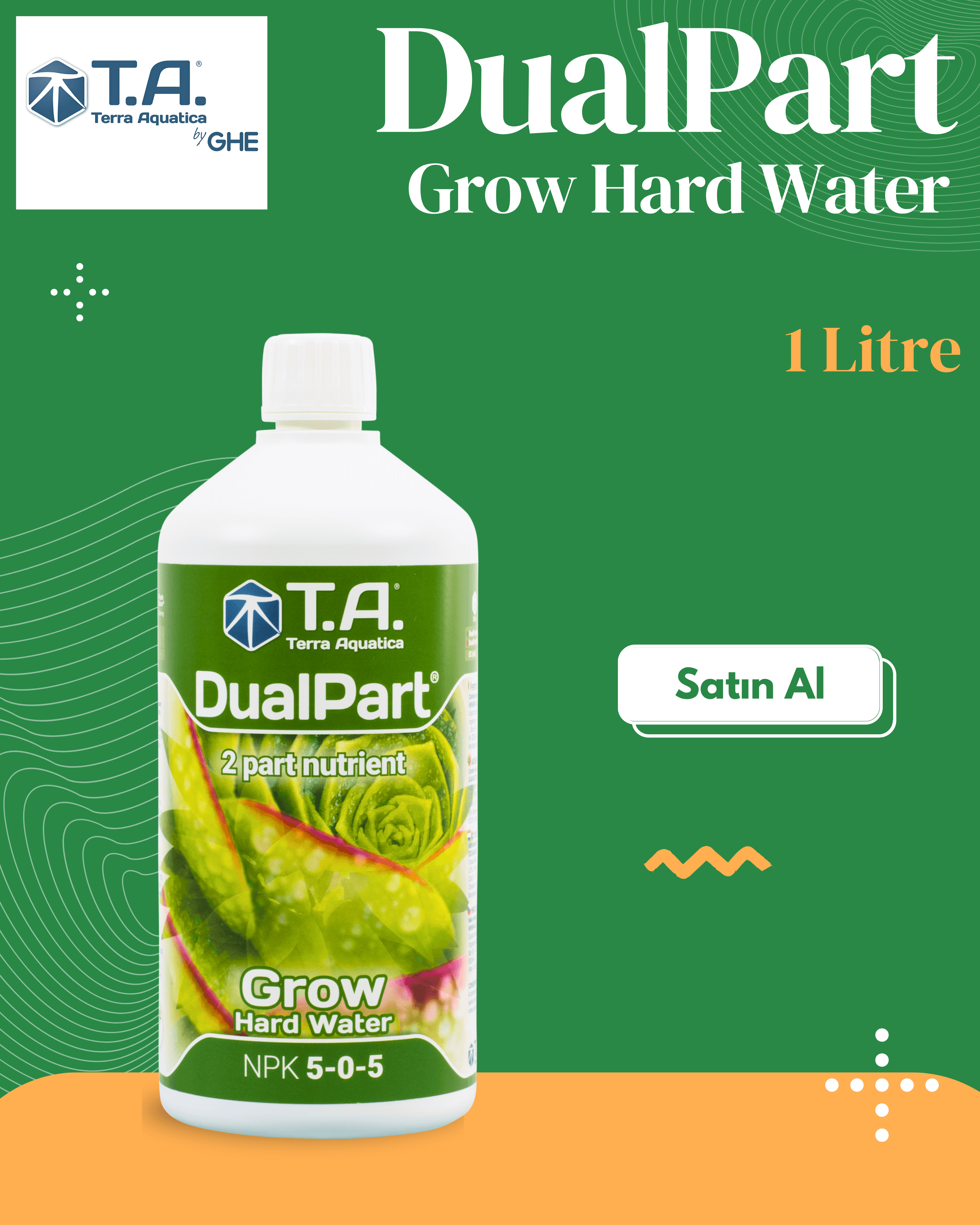 T.A (GHE) - DualPart Grow 1 Litre