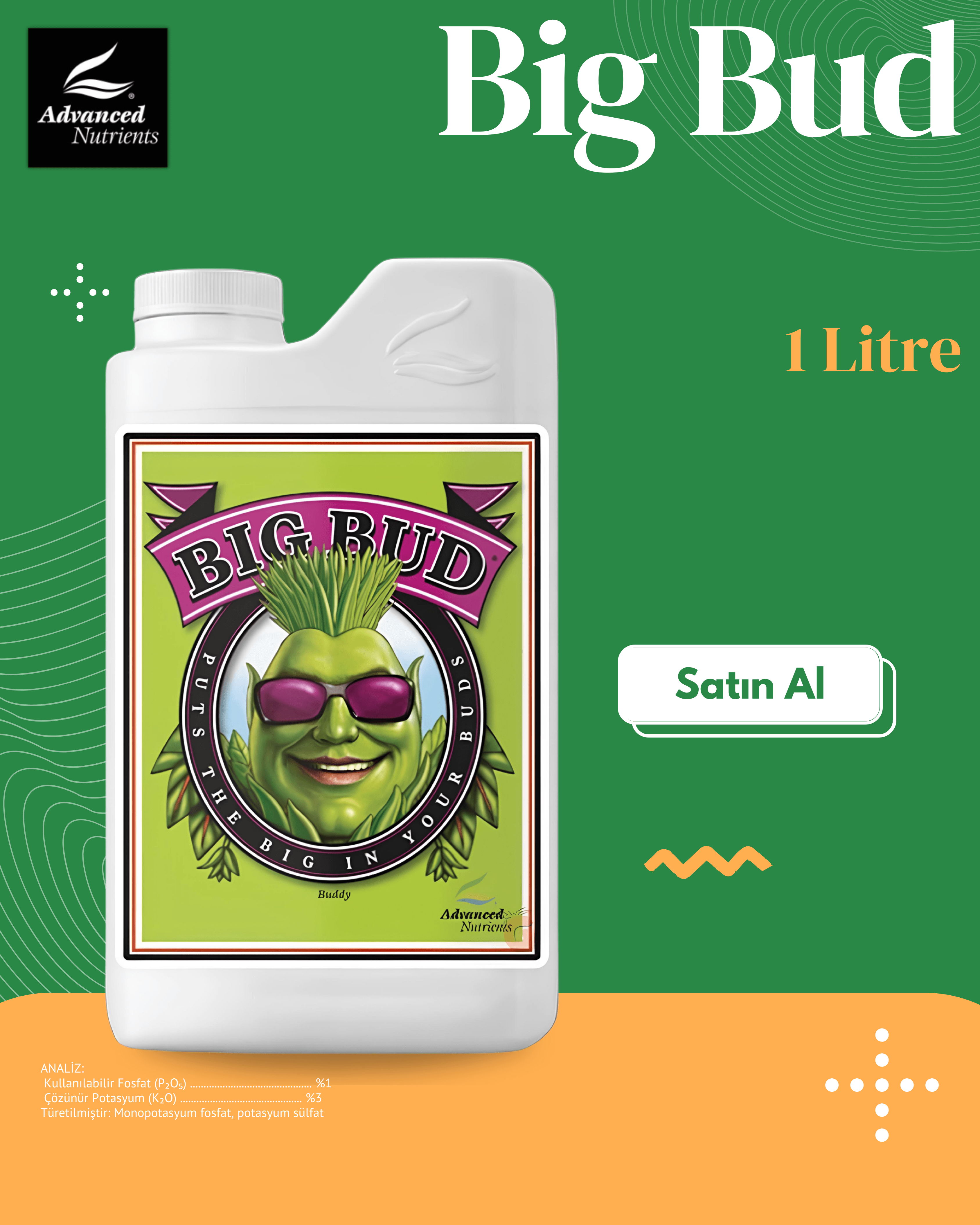 Advanced Nutrients Big Bud 1 Liter