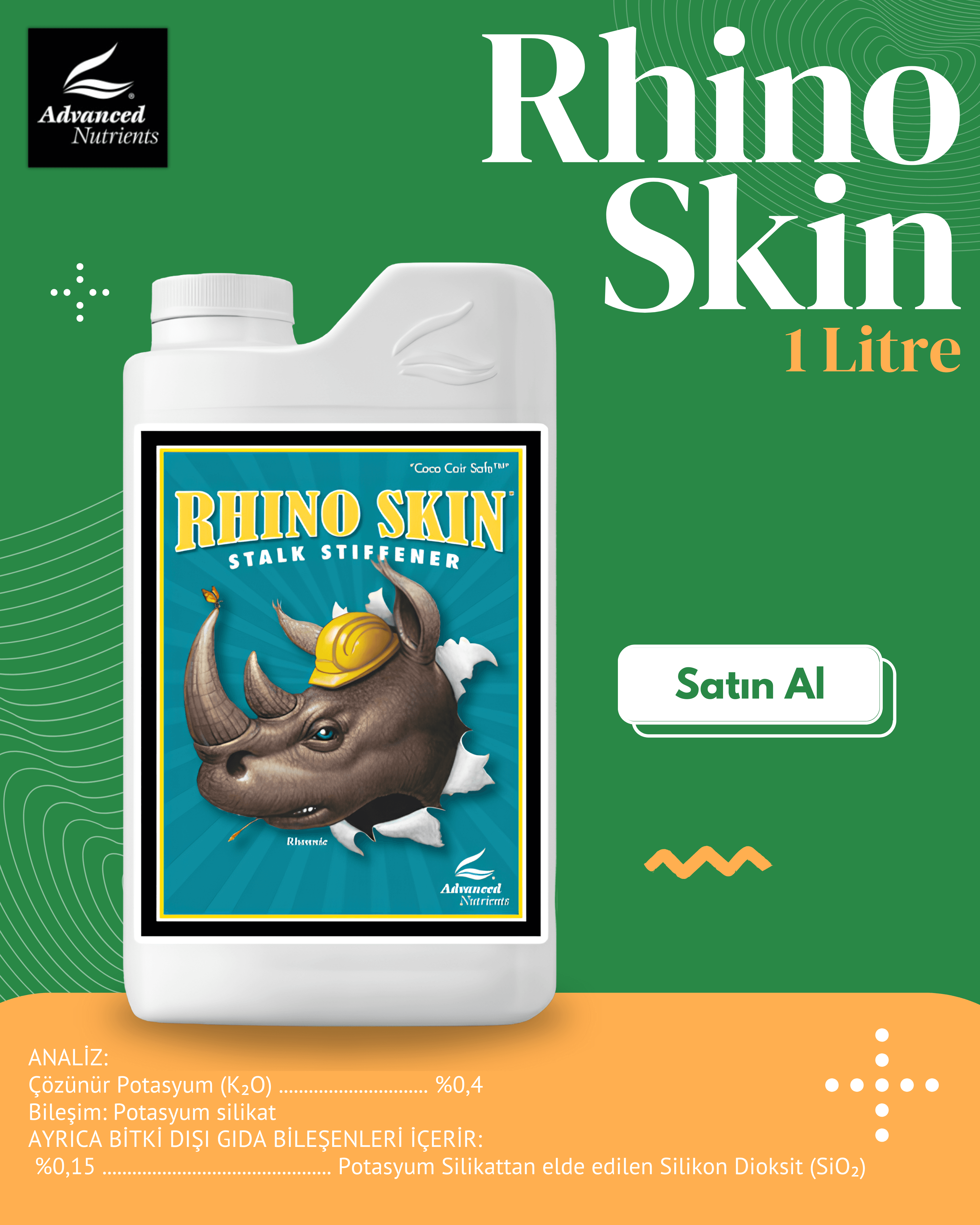 Advanced Nutrients Rhino Skin 1 Liter