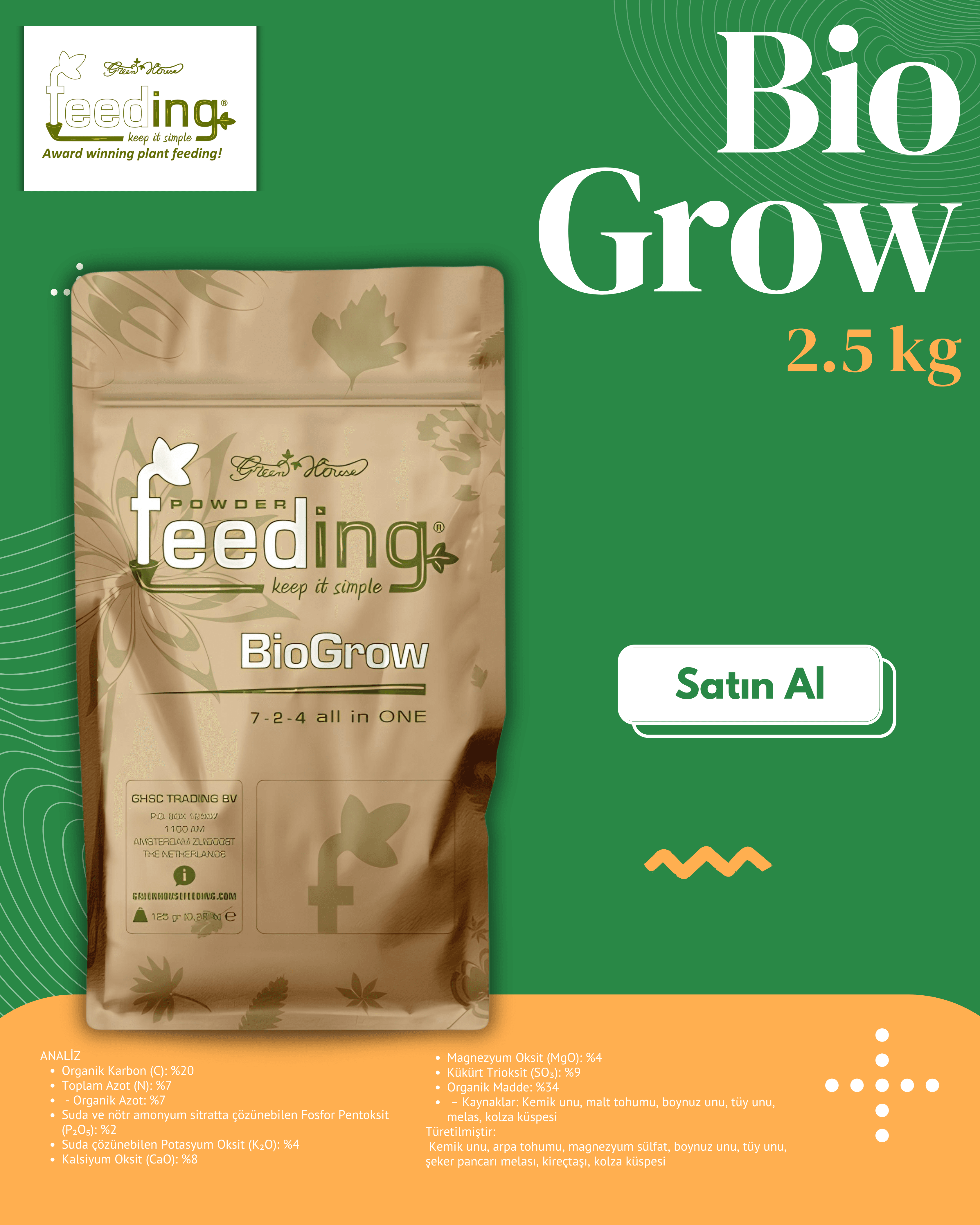 Bio Grow 2.5 kg