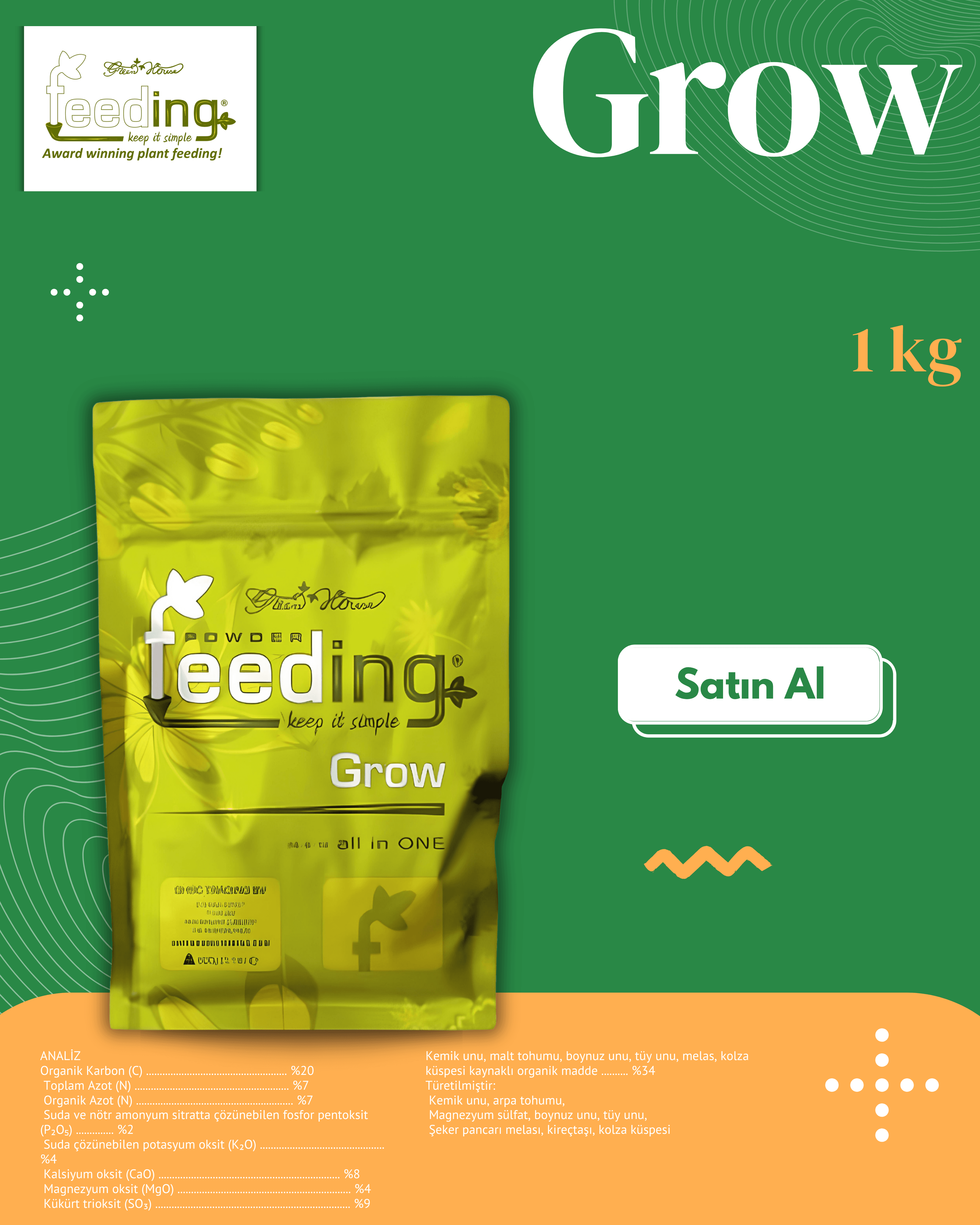 Grow 1 kg