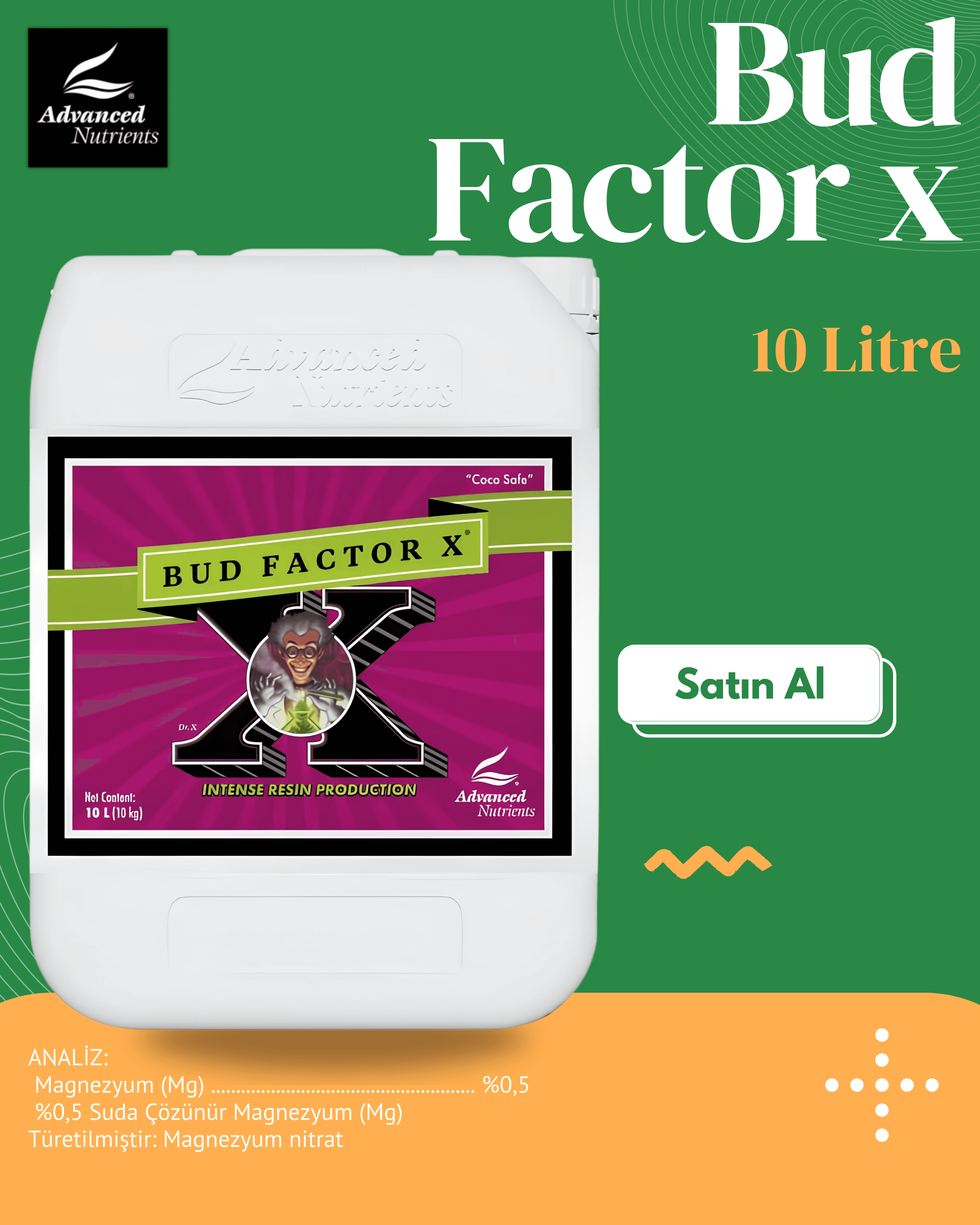 Advanced Nutrients Bud Factor X 5 Liters