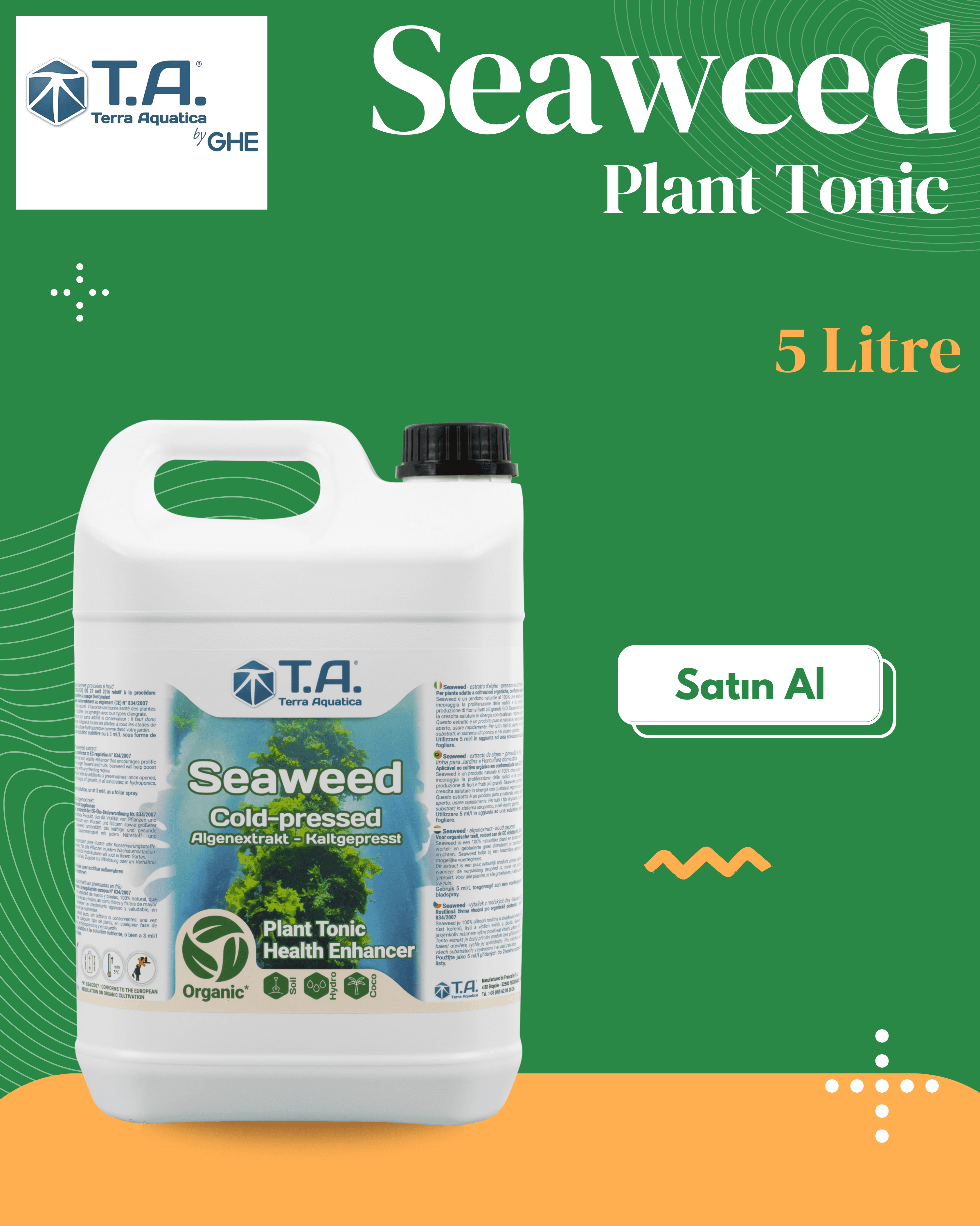 T.A (GHE) - Seaweed 5 Litre