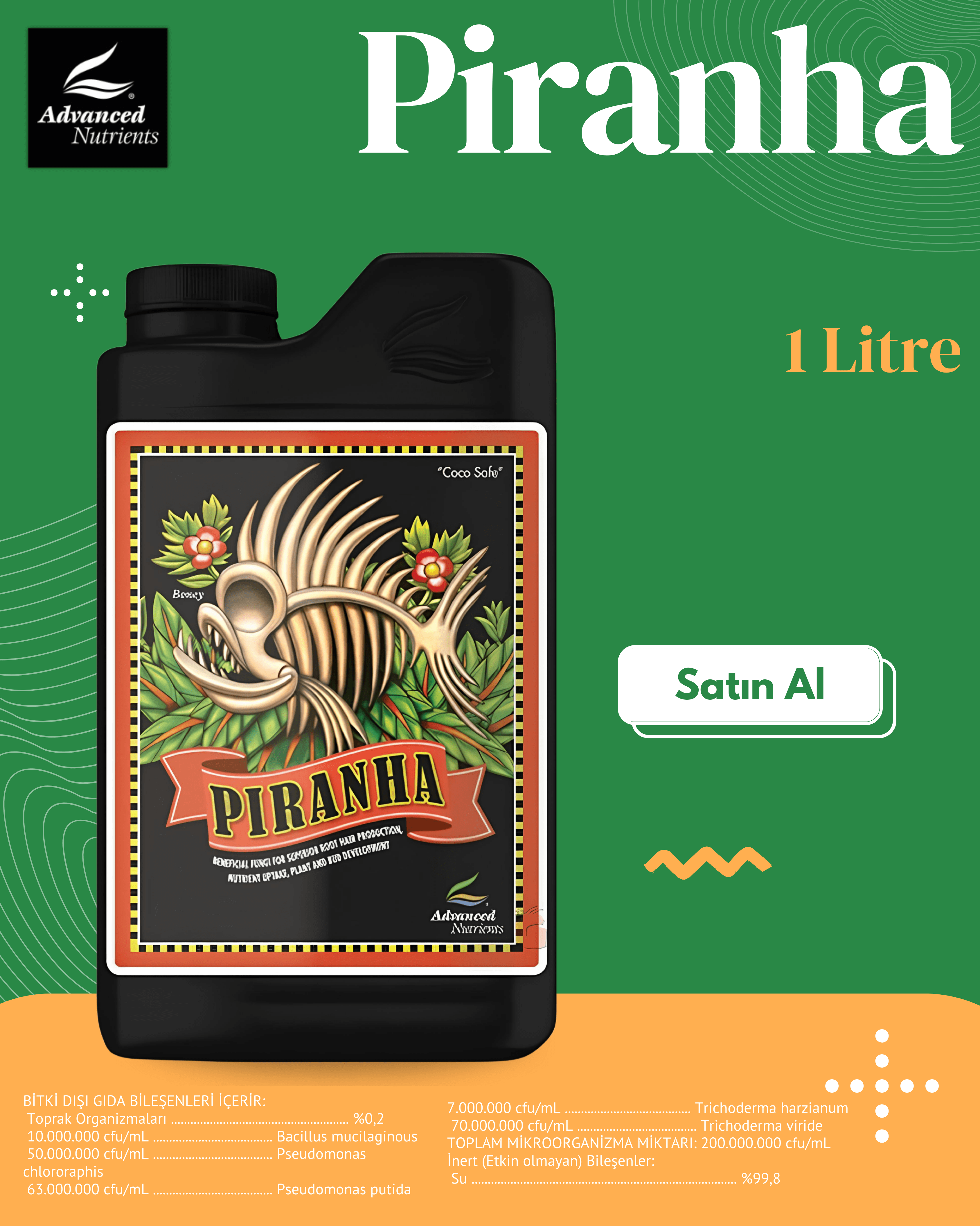 Advanced Nutrients Piranha Liquid 1 Liter