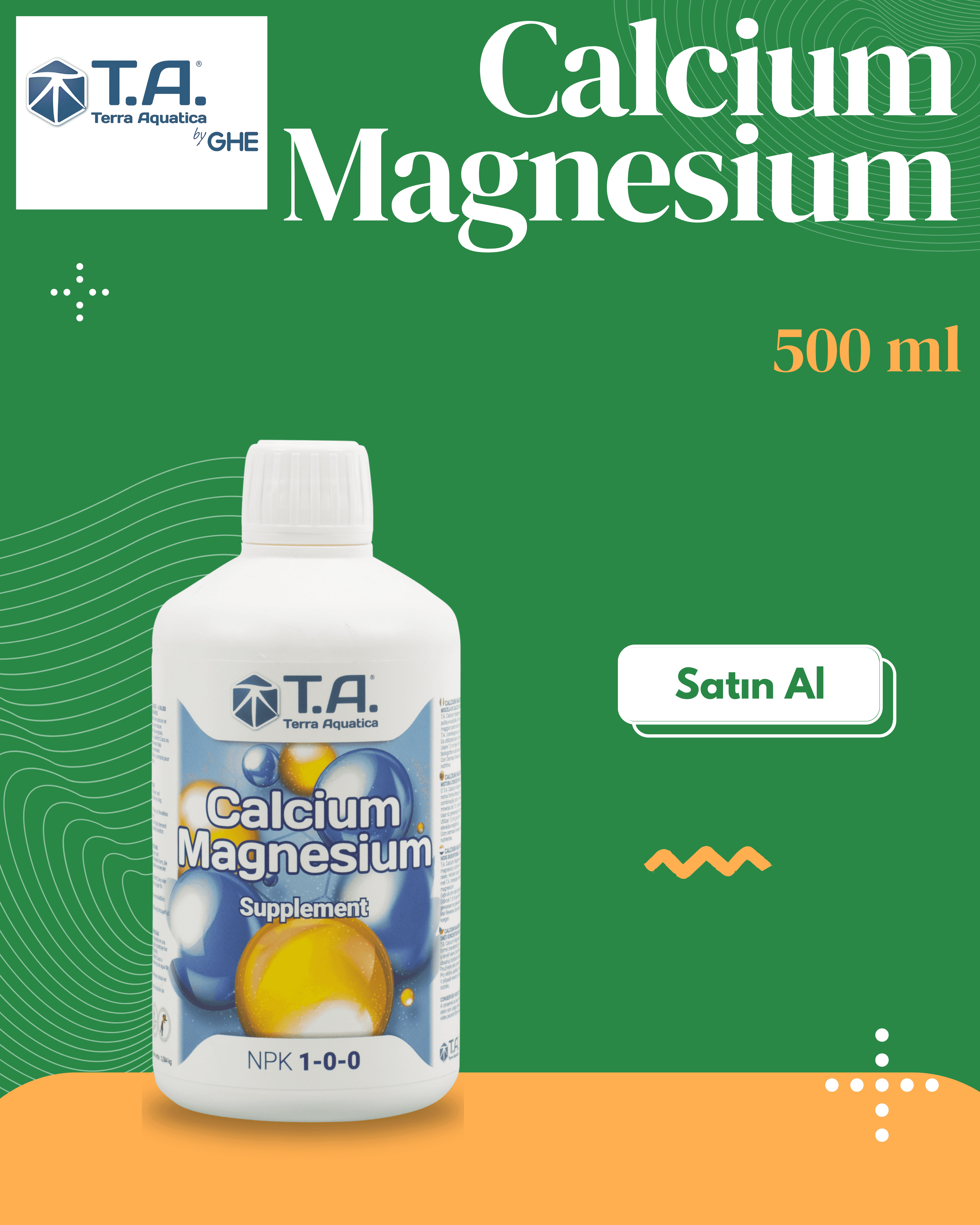 T.A (GHE) - Calcium Magnesium CalMag 500 mL