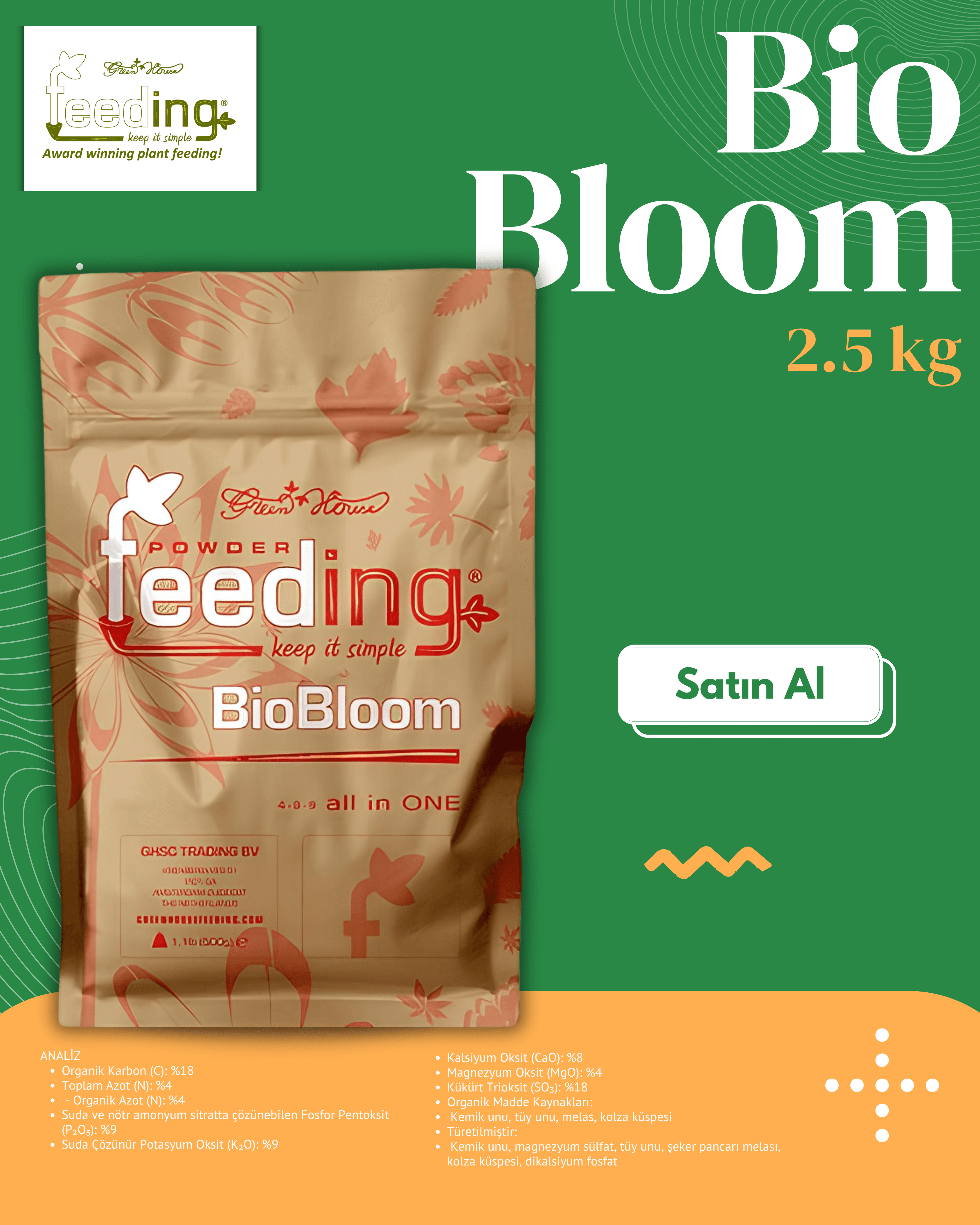 Bio Bloom 2.5 kg