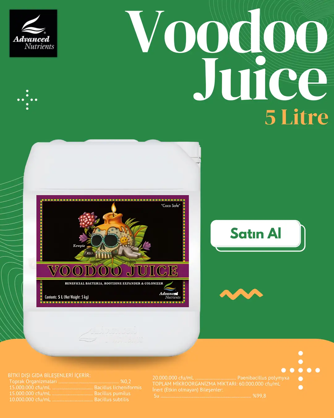 Advanced Nutrients Voodoo Juice 1 Liter
