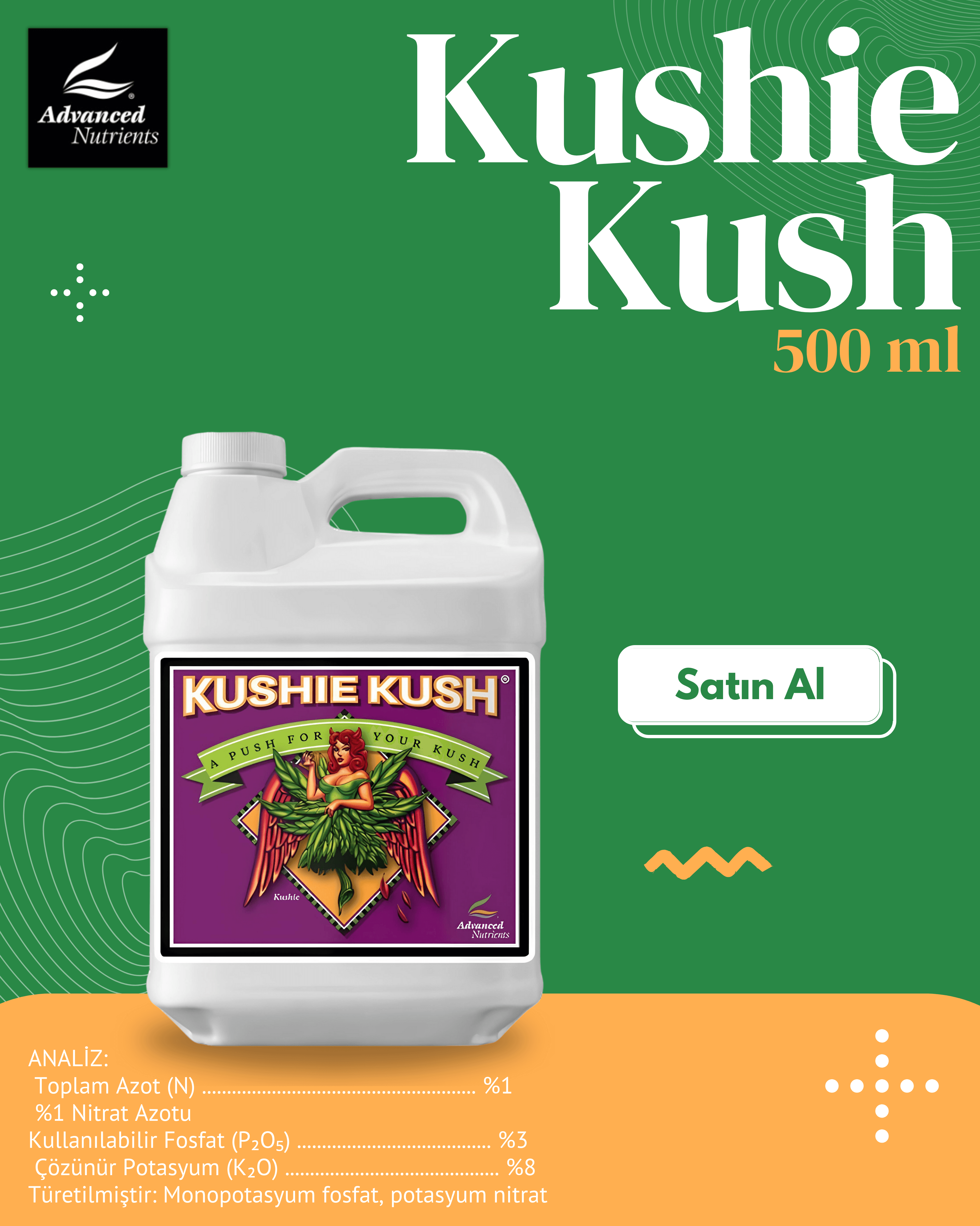Advanced Nutrients Kushie Kush 1 Liter