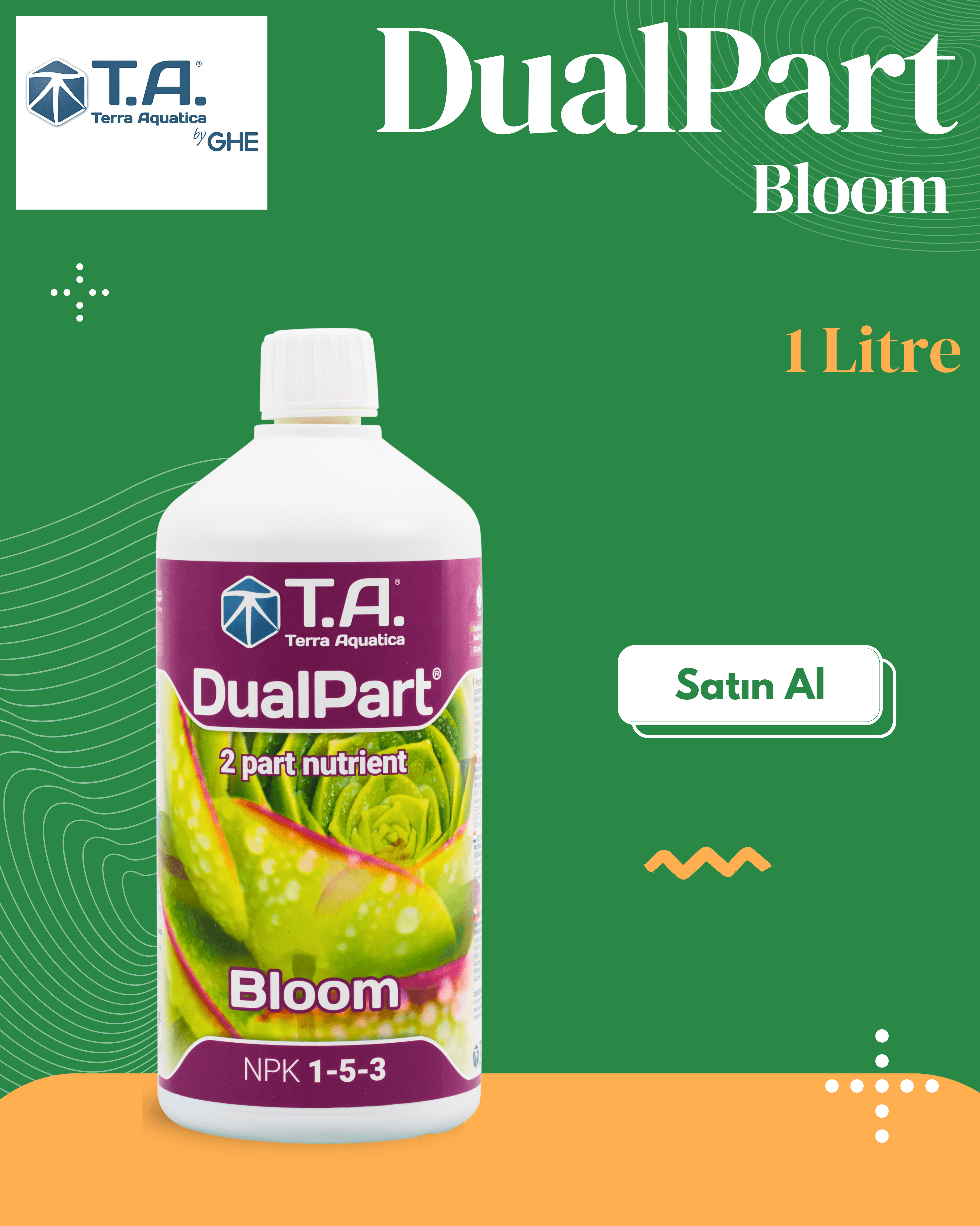 T.A (GHE) - DualPart Bloom 1 Litre
