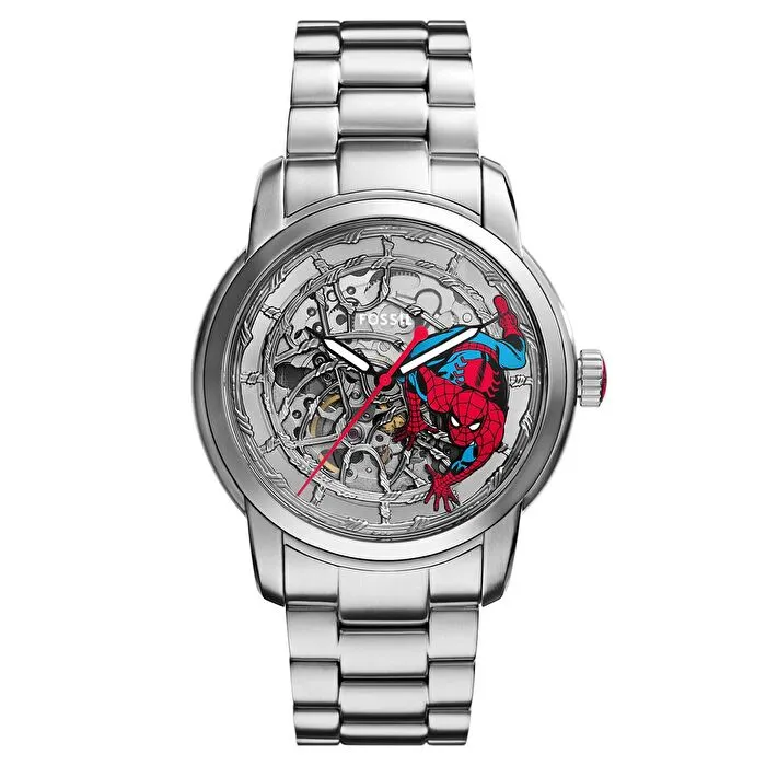 Fossil FLE1197SET Marvel x Fossil Limited Edition SPIDER-MAN Erkek Kol Saati