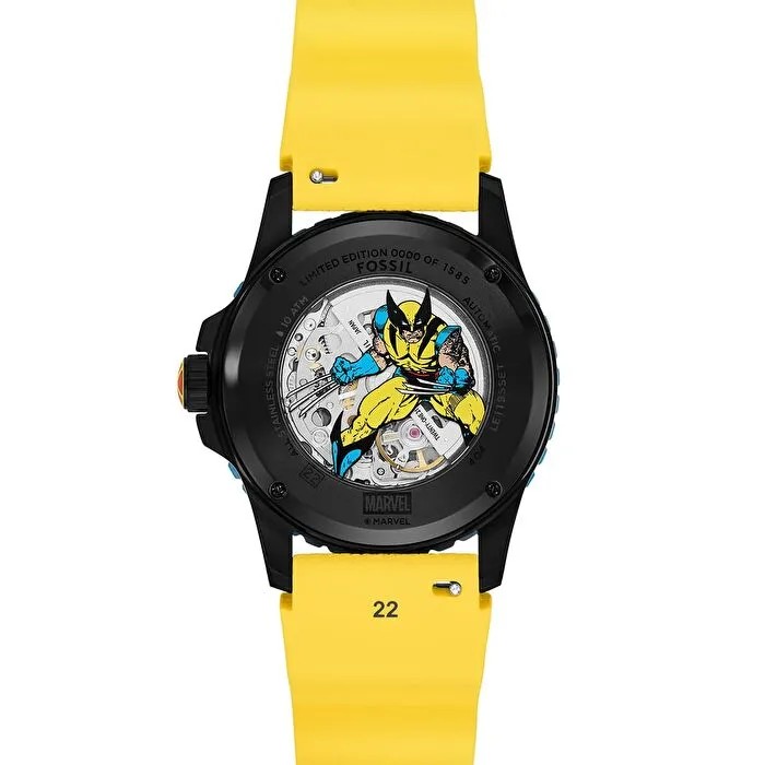 Fossil FLE1195SET Marvel x Fossil Limited Edition WOLVERINE Erkek Kol Saati