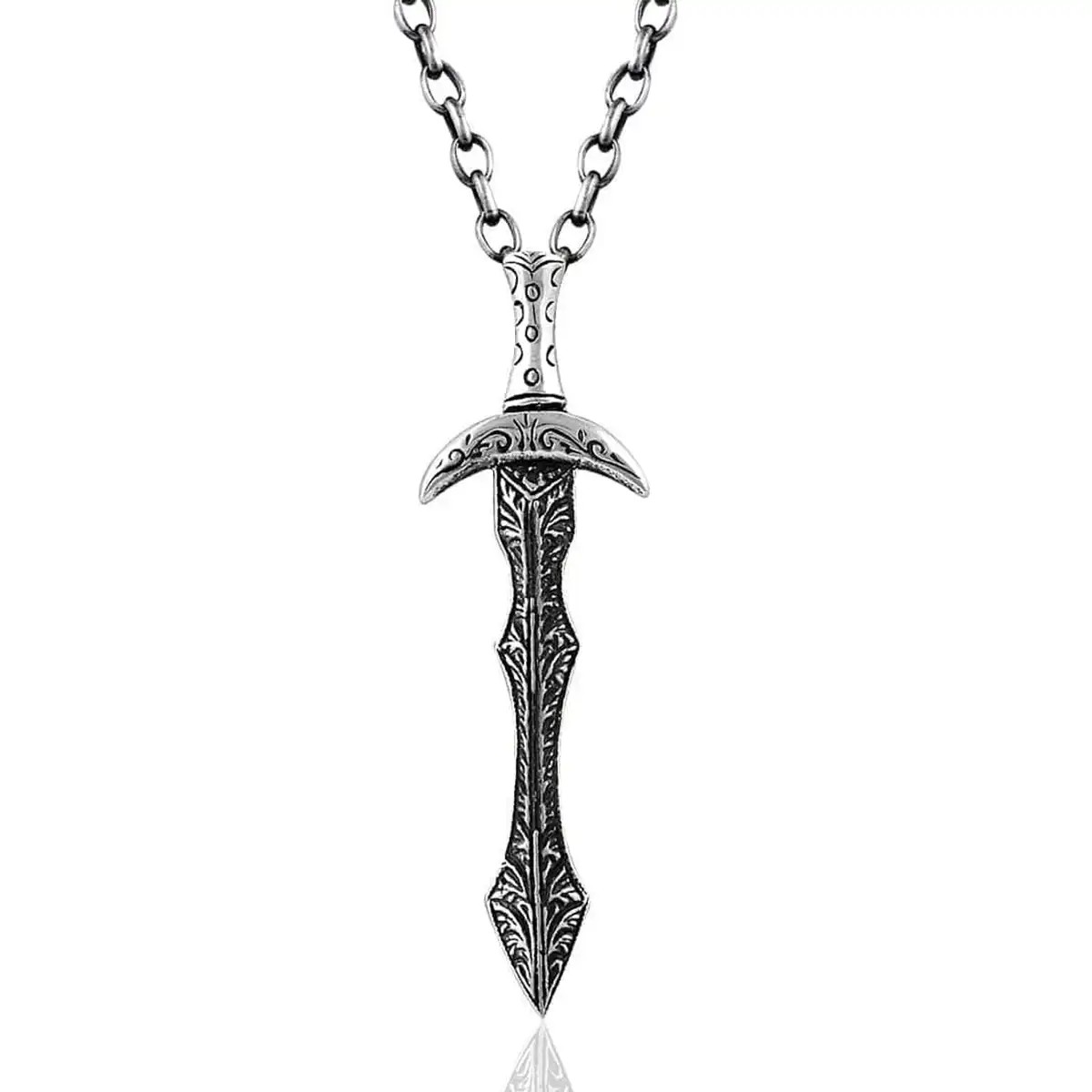 Gümüş Ulfberht Sword Kolye