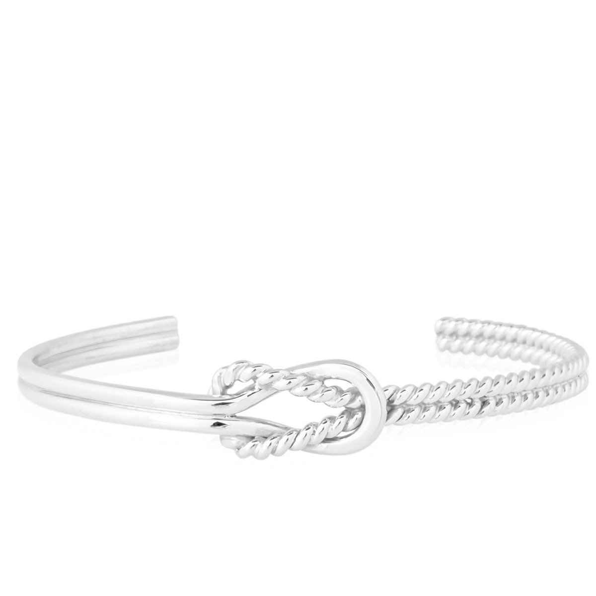 Silver Braid Bracelet