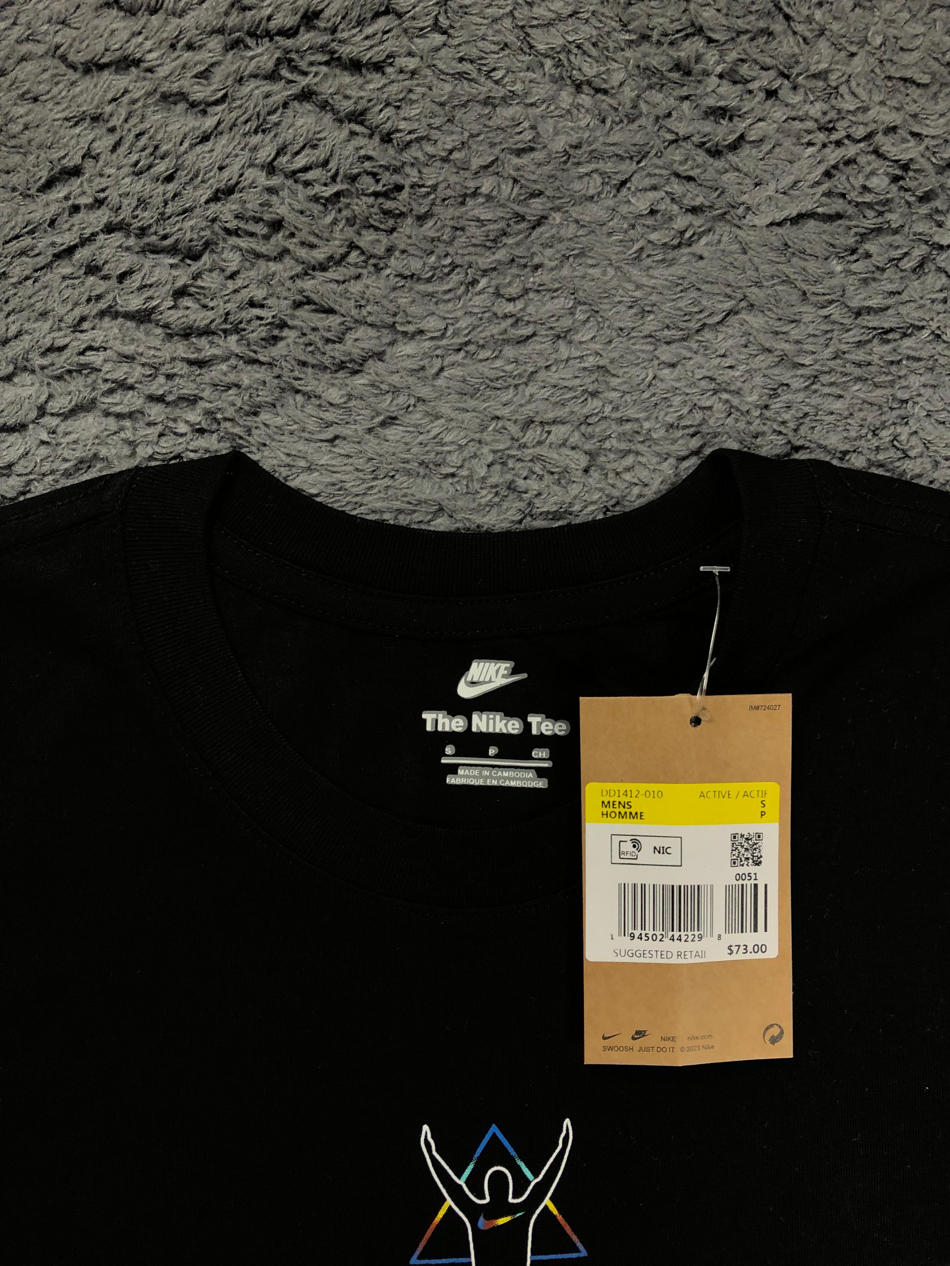 Exclusive Nike Mind Body Sole Tee - Siyah